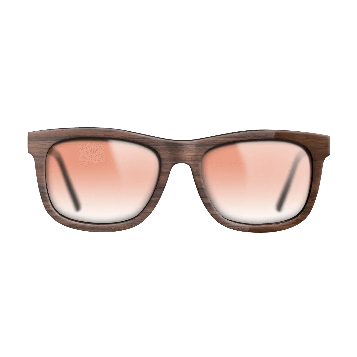 Walnut Claro Dark,Santos Rosewood Dark: Bauhaus - The Hero - Square - SIRIS wood optic