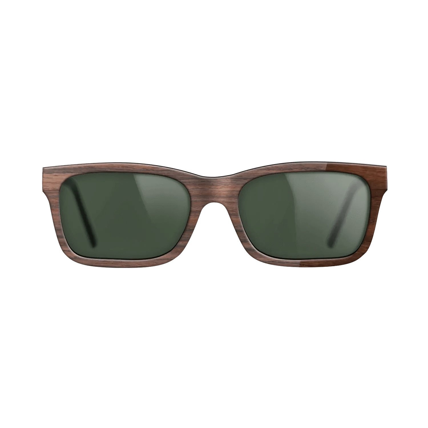 Walnut Claro Dark,Santos Rosewood Dark: Bauhaus - The Sage - Rectangle - SIRIS wood optic