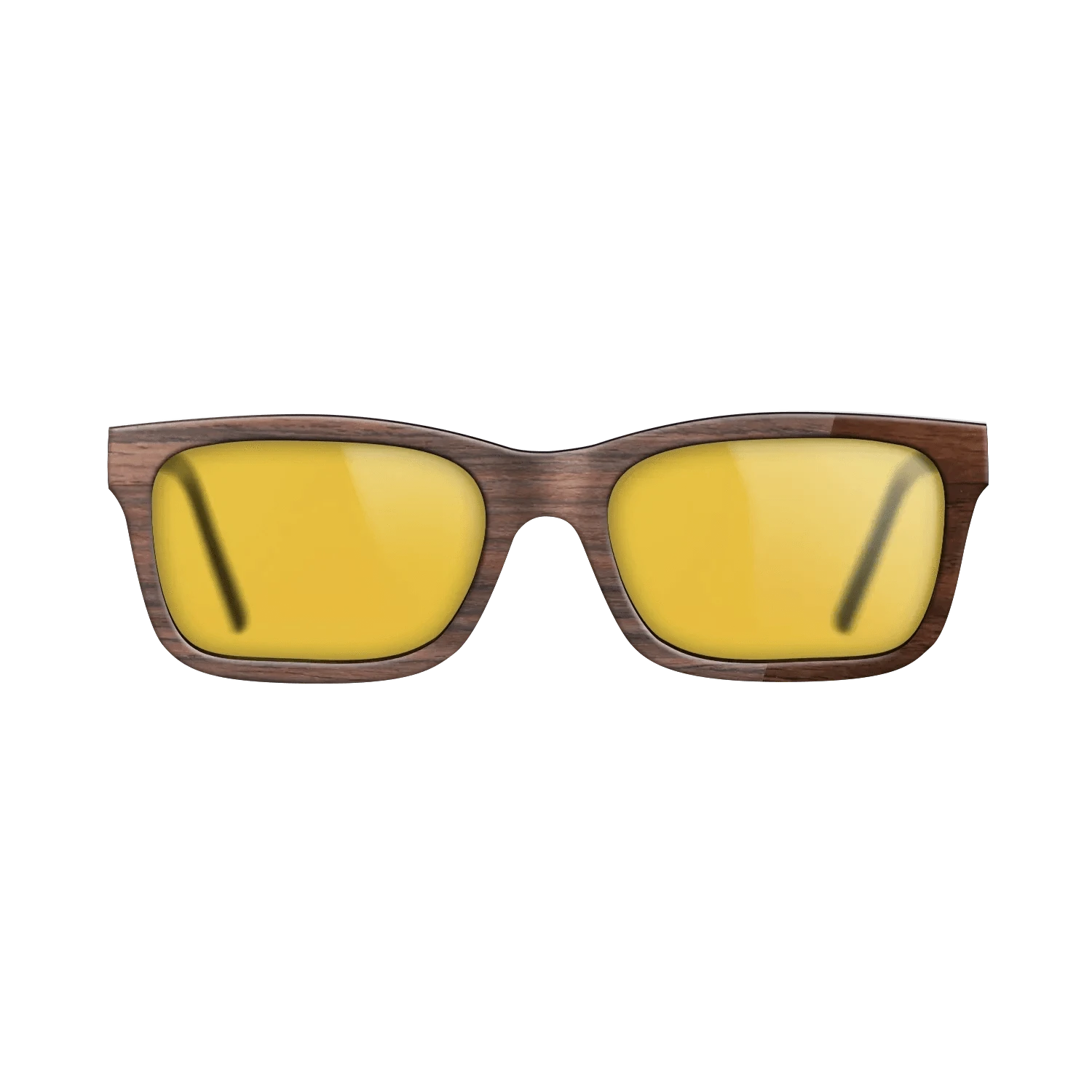 Walnut Claro Dark,Santos Rosewood Dark: Bauhaus - The Sage - Rectangle - SIRIS wood optic