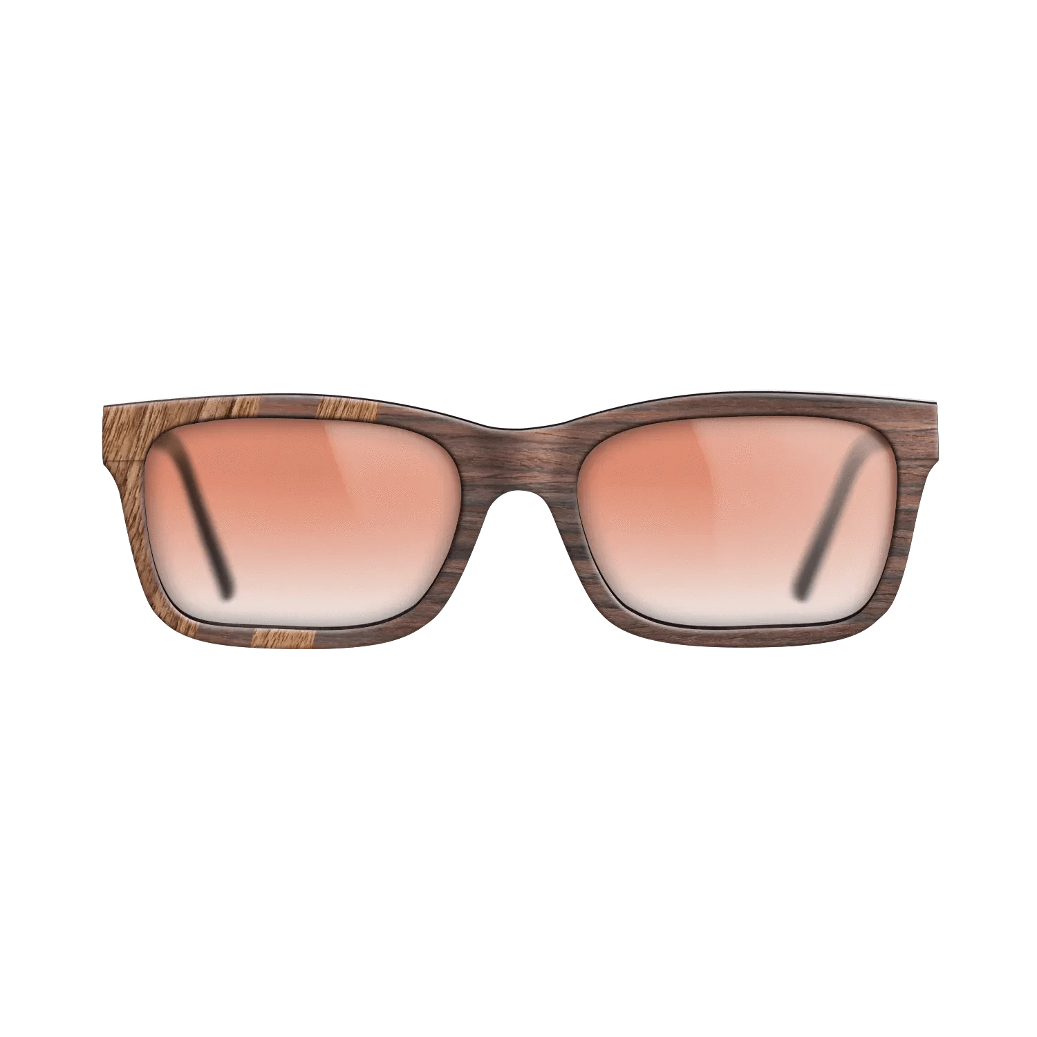 Rosewood Reconstituted,Walnut Claro Light: Splice - The Sage - Rectangle - SIRIS wood optic
