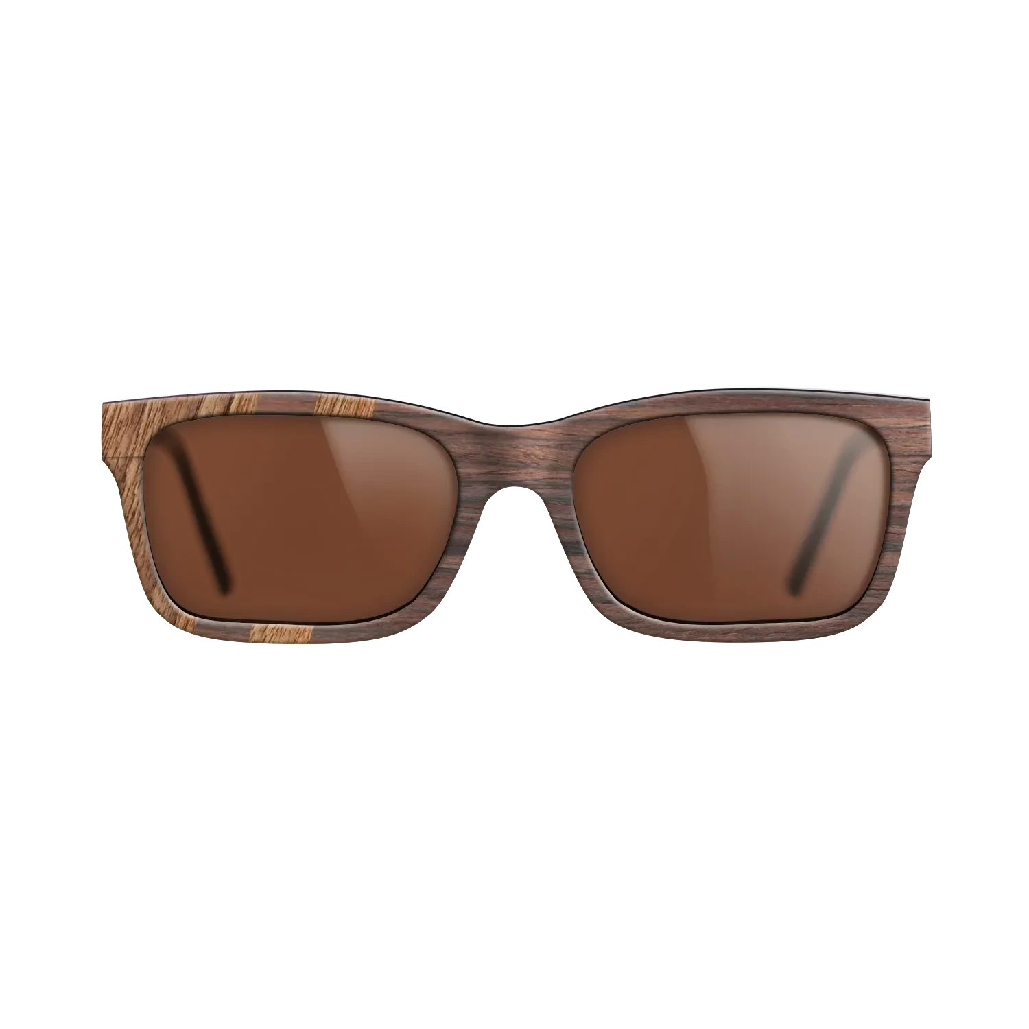 Rosewood Reconstituted,Walnut Claro Light: Splice - The Sage - Rectangle - SIRIS wood optic