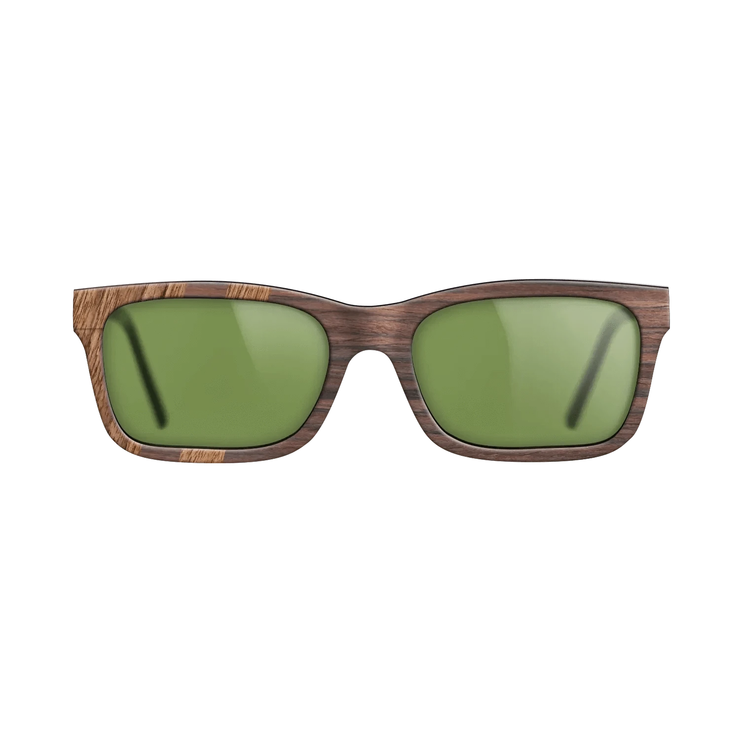Rosewood Reconstituted,Walnut Claro Light: Splice - The Sage - Rectangle - SIRIS wood optic