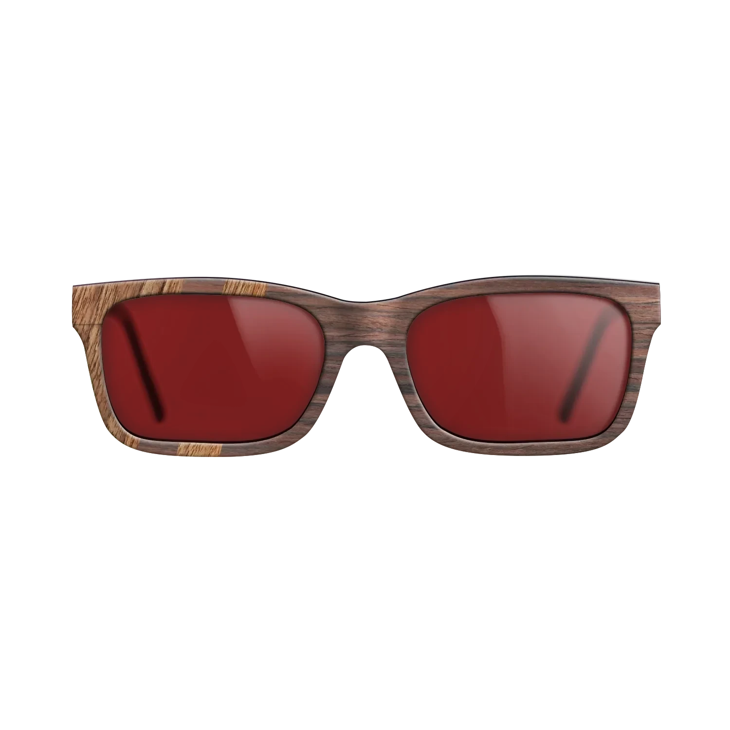 Rosewood Reconstituted,Walnut Claro Light: Splice - The Sage - Rectangle - SIRIS wood optic