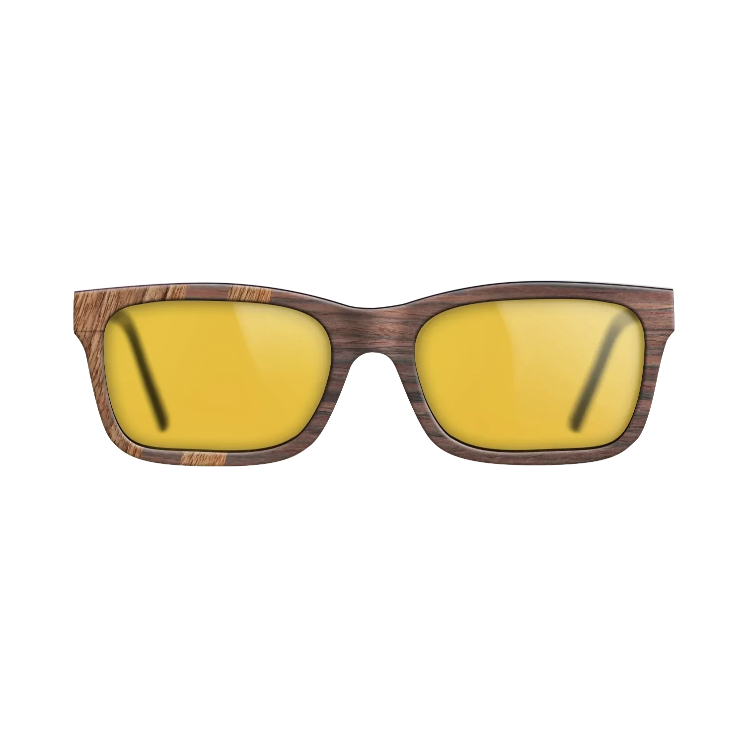 Rosewood Reconstituted,Walnut Claro Light: Splice - The Sage - Rectangle - SIRIS wood optic