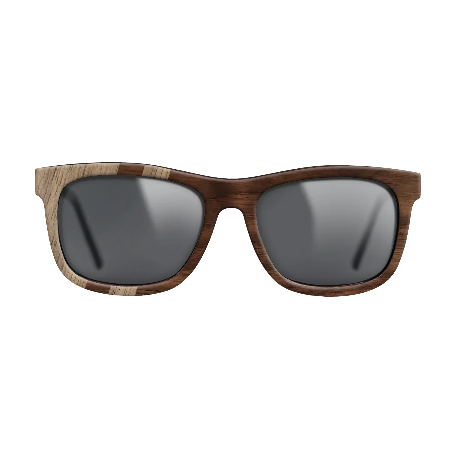 Walnut: Straight Grain,Walnut Claro Dark: Splice - The Hero - Square - SIRIS wood optic