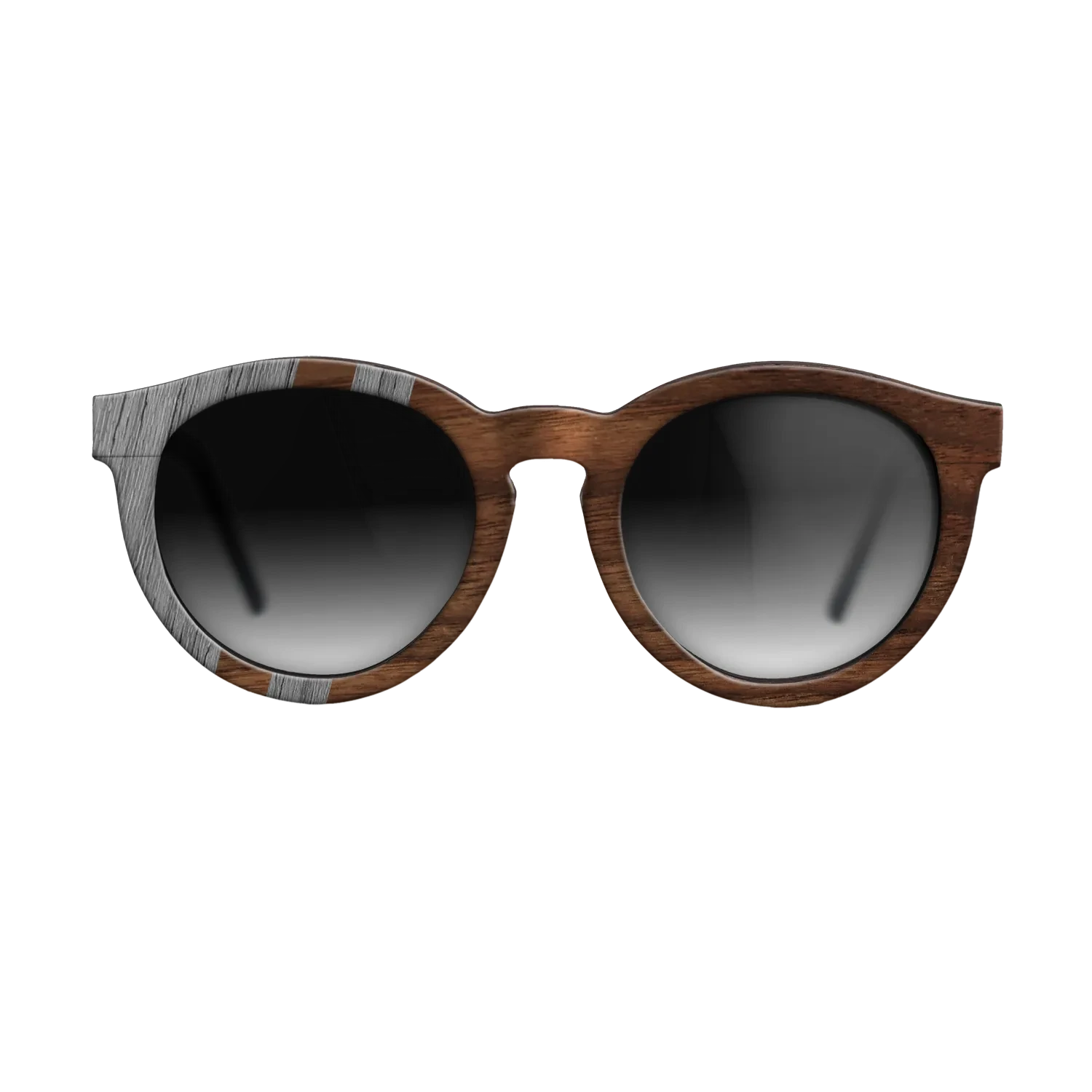 Poplar Dyed: Grey,Walnut Claro Dark: Splice - The Rebel - Round - SIRIS wood optic