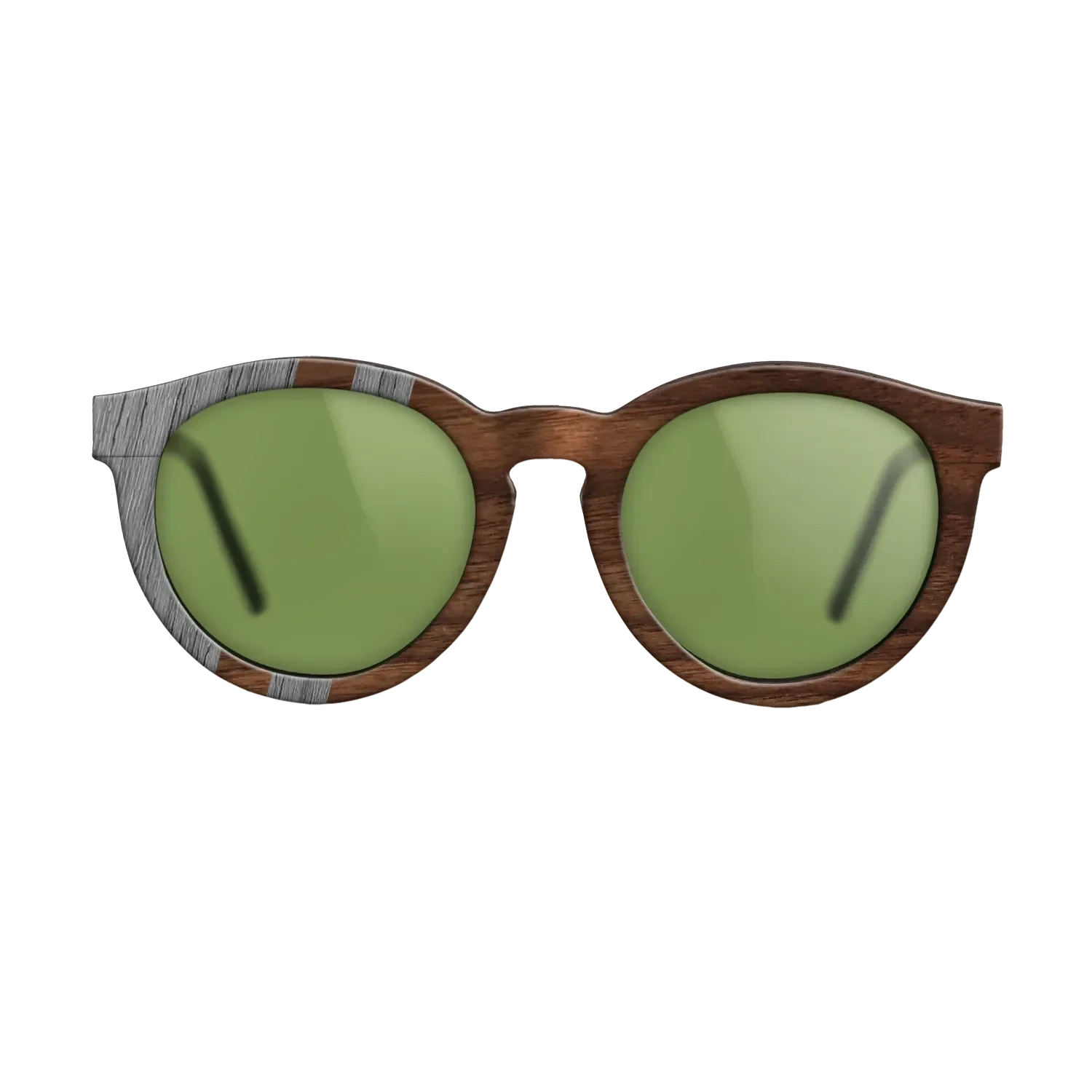 Poplar Dyed: Grey,Walnut Claro Dark: Splice - The Rebel - Round - SIRIS wood optic