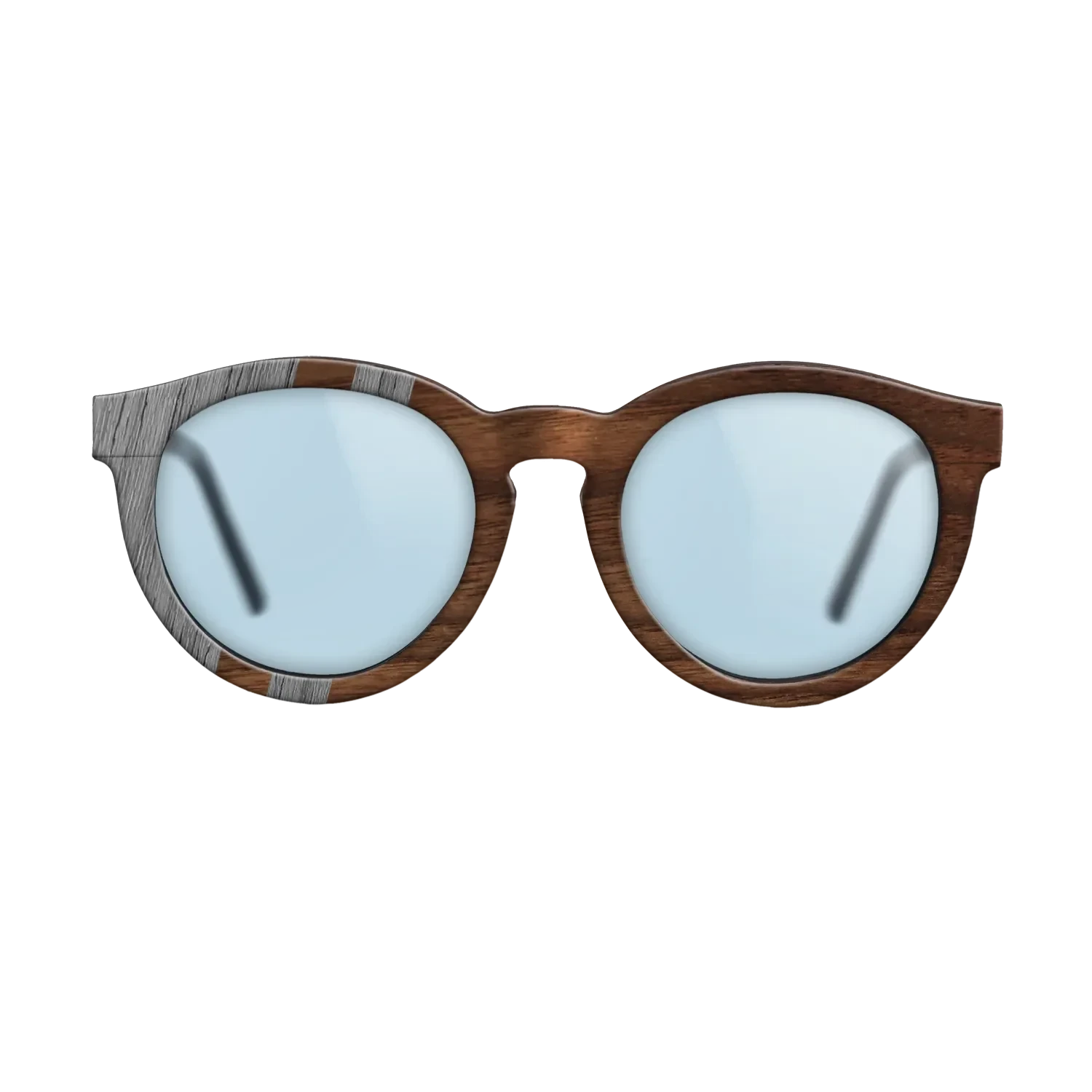 Poplar Dyed: Grey,Walnut Claro Dark: Splice - The Rebel - Round - SIRIS wood optic