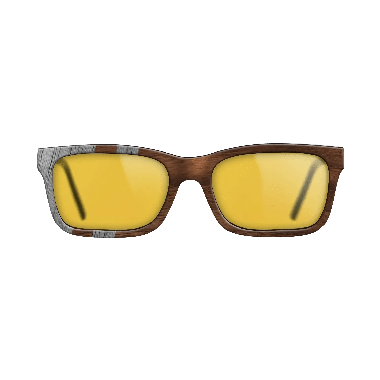 Poplar Dyed: Grey,Walnut Claro Dark: Splice - The Sage - Rectangle - SIRIS wood optic