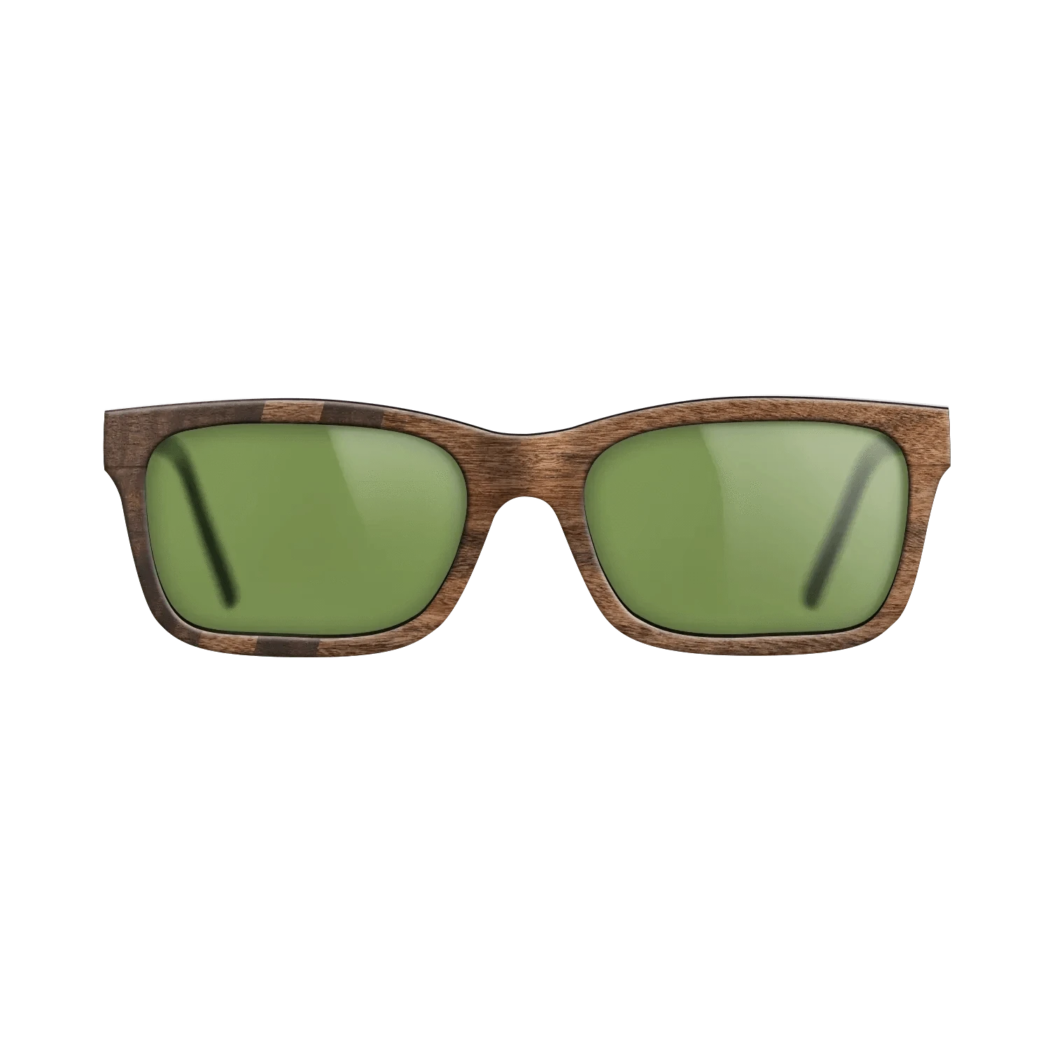 Santos Rosewood Dark,Fumed Eucalyptus: Splice - The Sage - Rectangle - SIRIS wood optic
