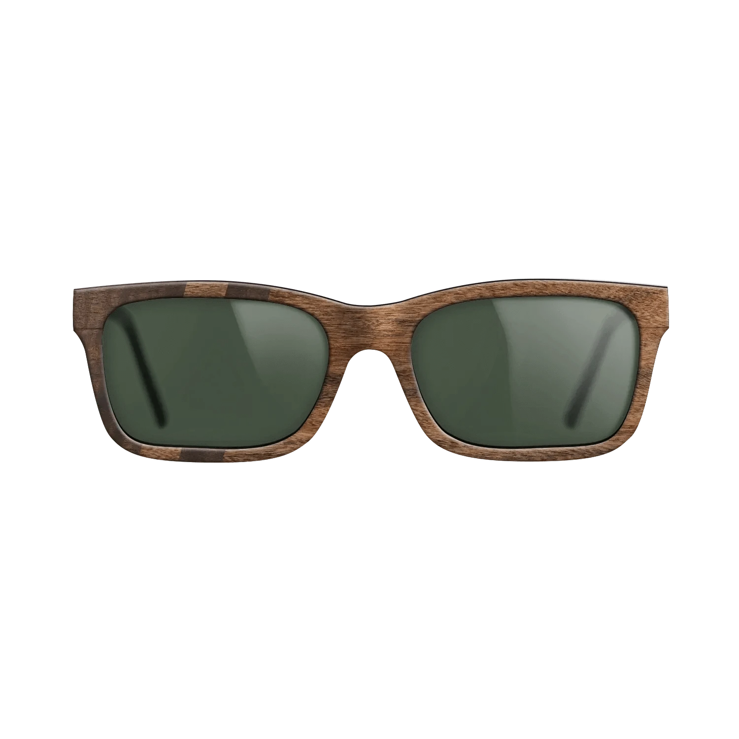 Santos Rosewood Dark,Fumed Eucalyptus: Splice - The Sage - Rectangle - SIRIS wood optic