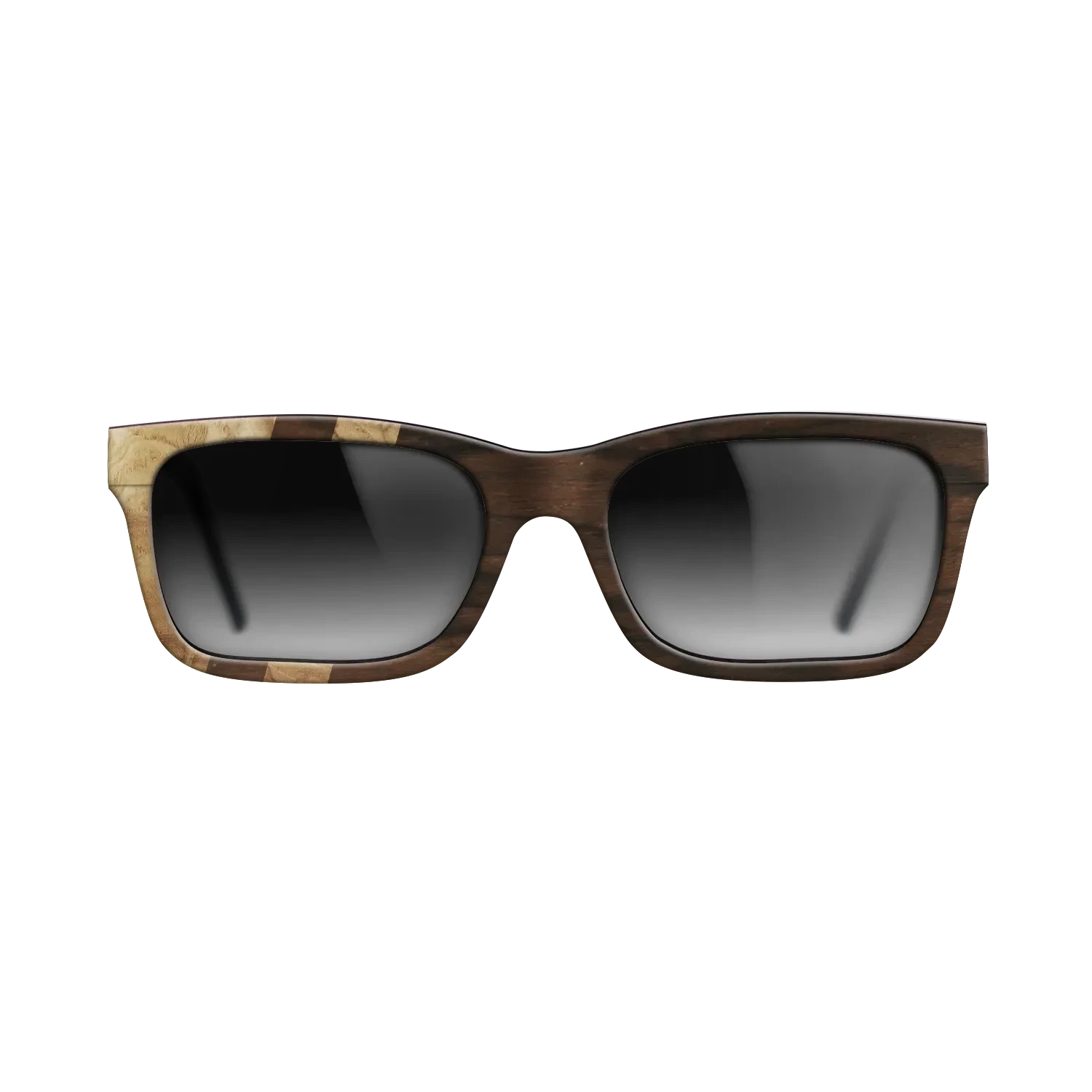 Olive Burl,Ziricote Dark Quartered: Splice - The Sage - Rectangle - SIRIS wood optic