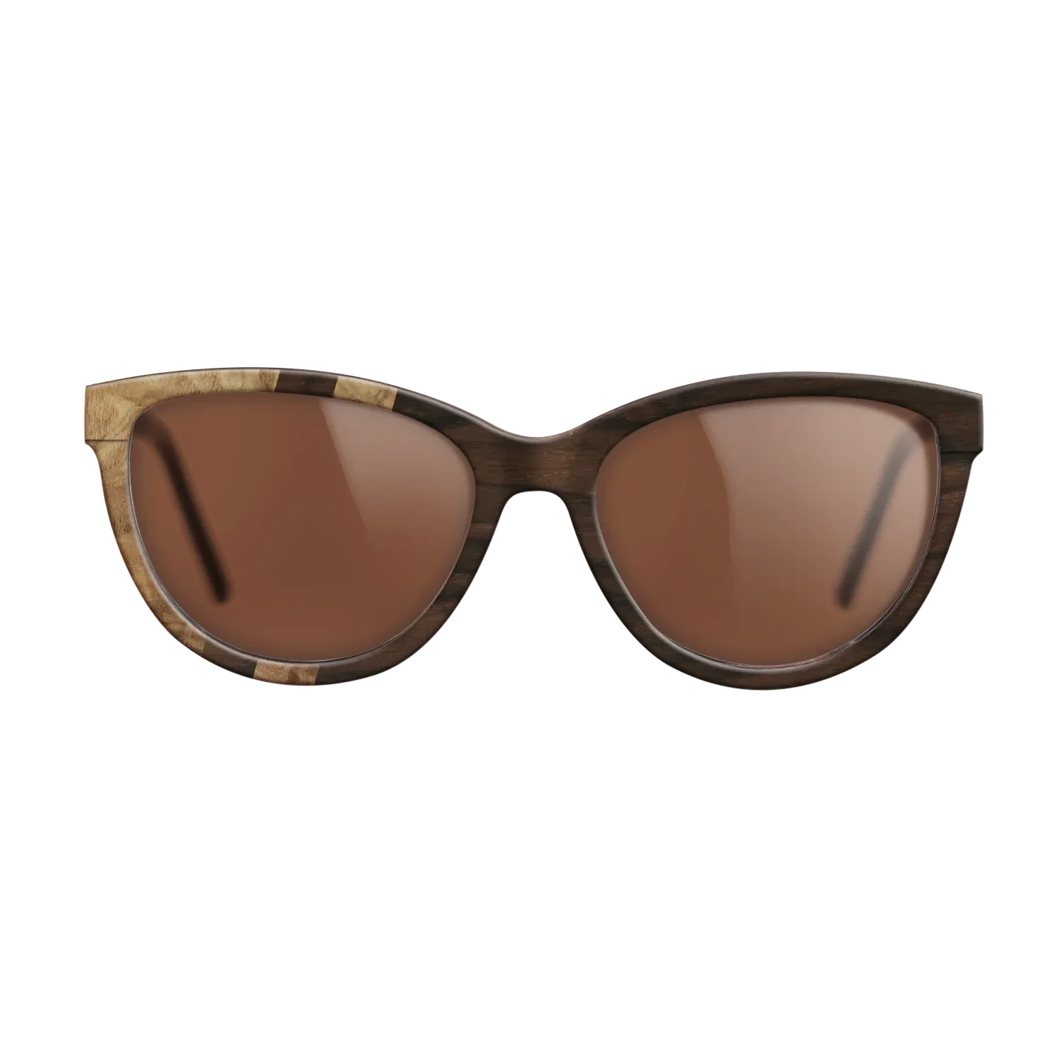 Olive Burl,Ziricote Dark Quartered: Splice - The Maiden - Cat - SIRIS wood optic