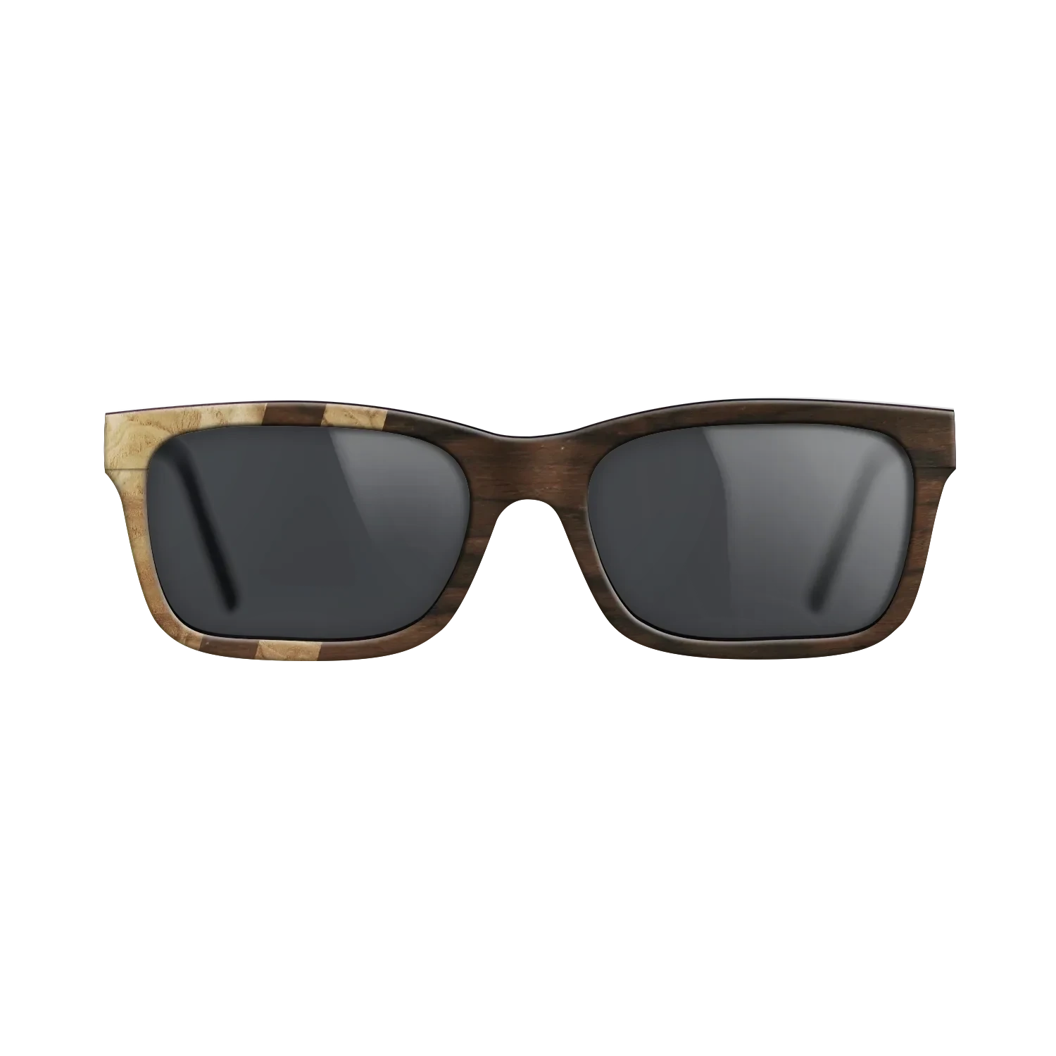 Olive Burl,Ziricote Dark Quartered: Splice - The Sage - Rectangle - SIRIS wood optic
