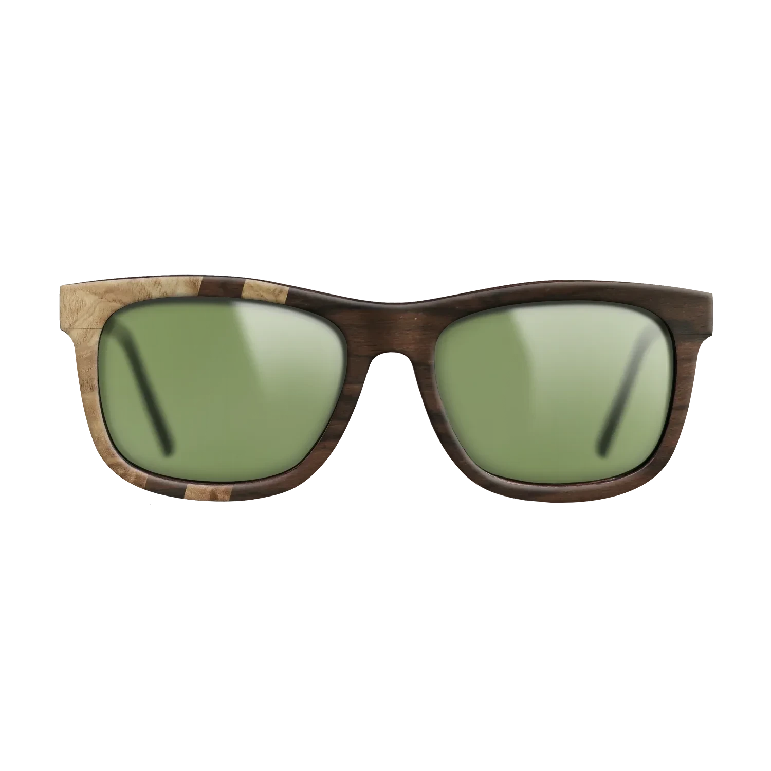 Olive Burl,Ziricote Dark Quartered: Splice - The Hero - Square - SIRIS wood optic