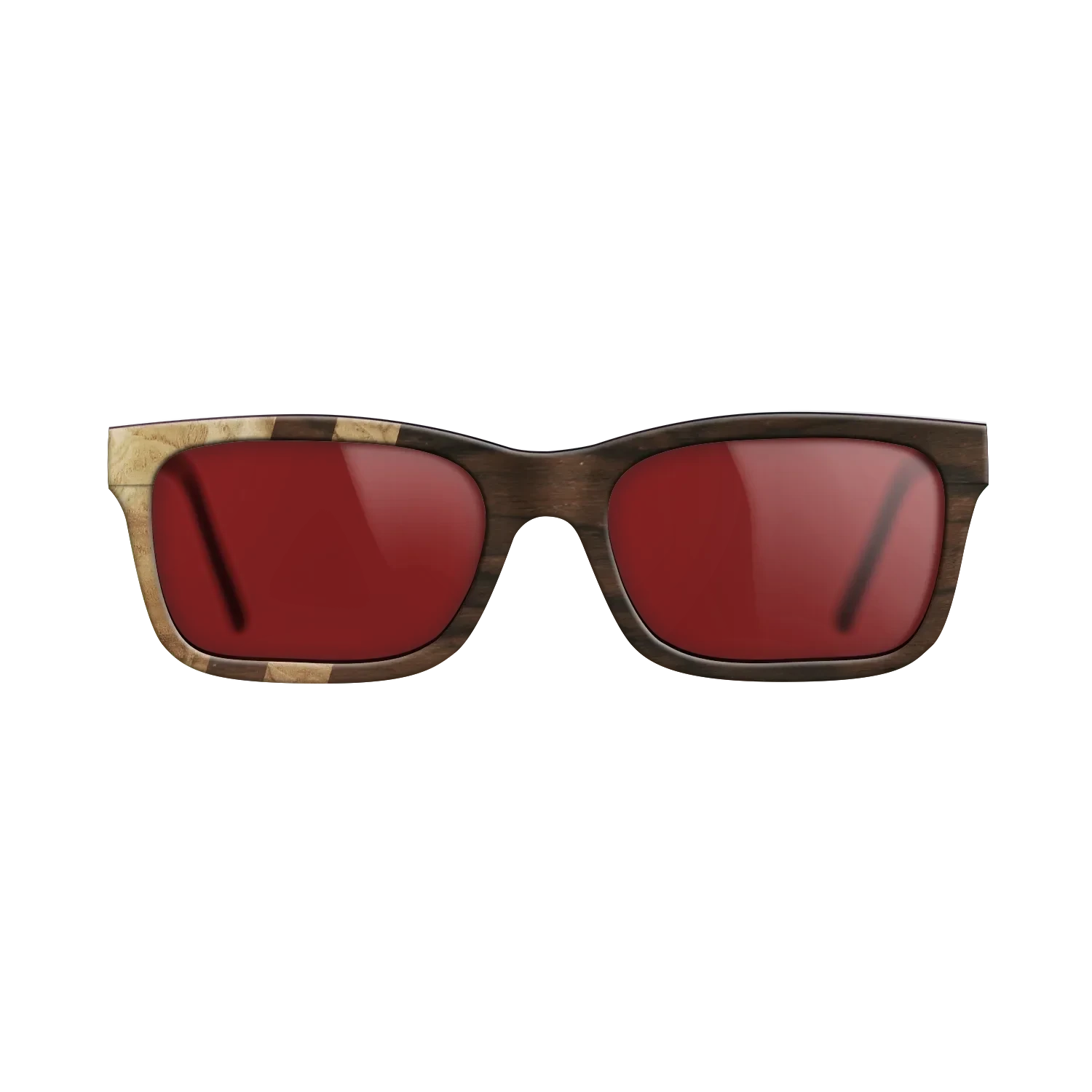 Olive Burl,Ziricote Dark Quartered: Splice - The Sage - Rectangle - SIRIS wood optic