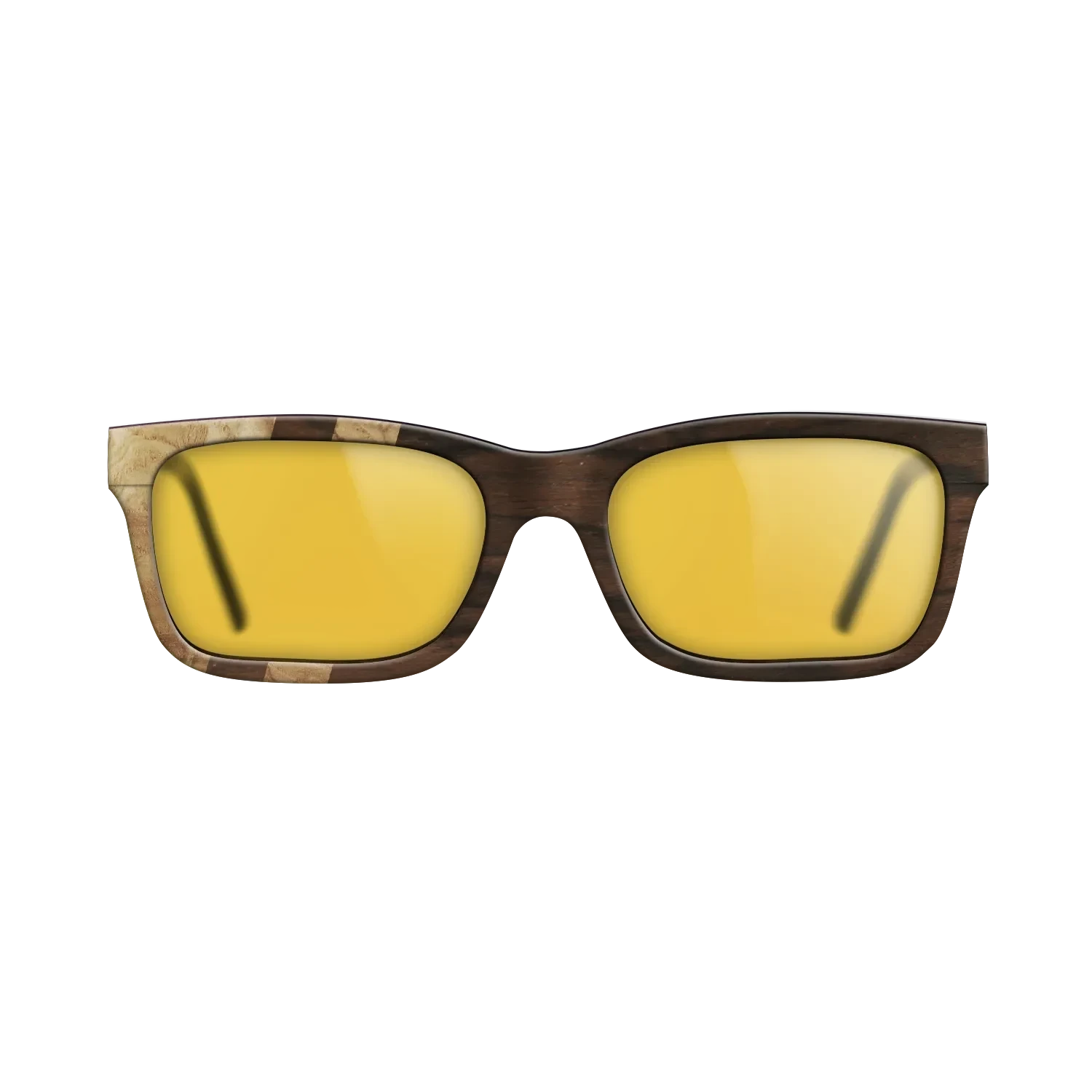 Olive Burl,Ziricote Dark Quartered: Splice - The Sage - Rectangle - SIRIS wood optic