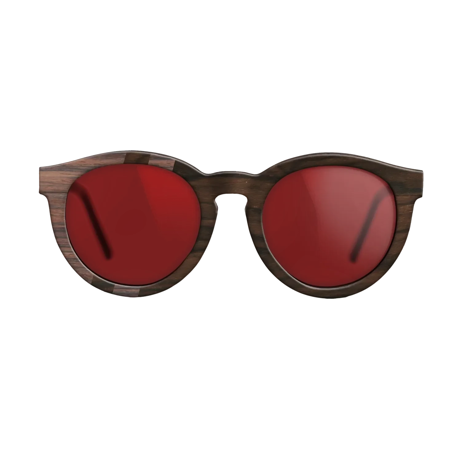 Ziricote Dark Quartered,Rosewood Reconstituted: Splice - The Rebel - Round - SIRIS wood optic