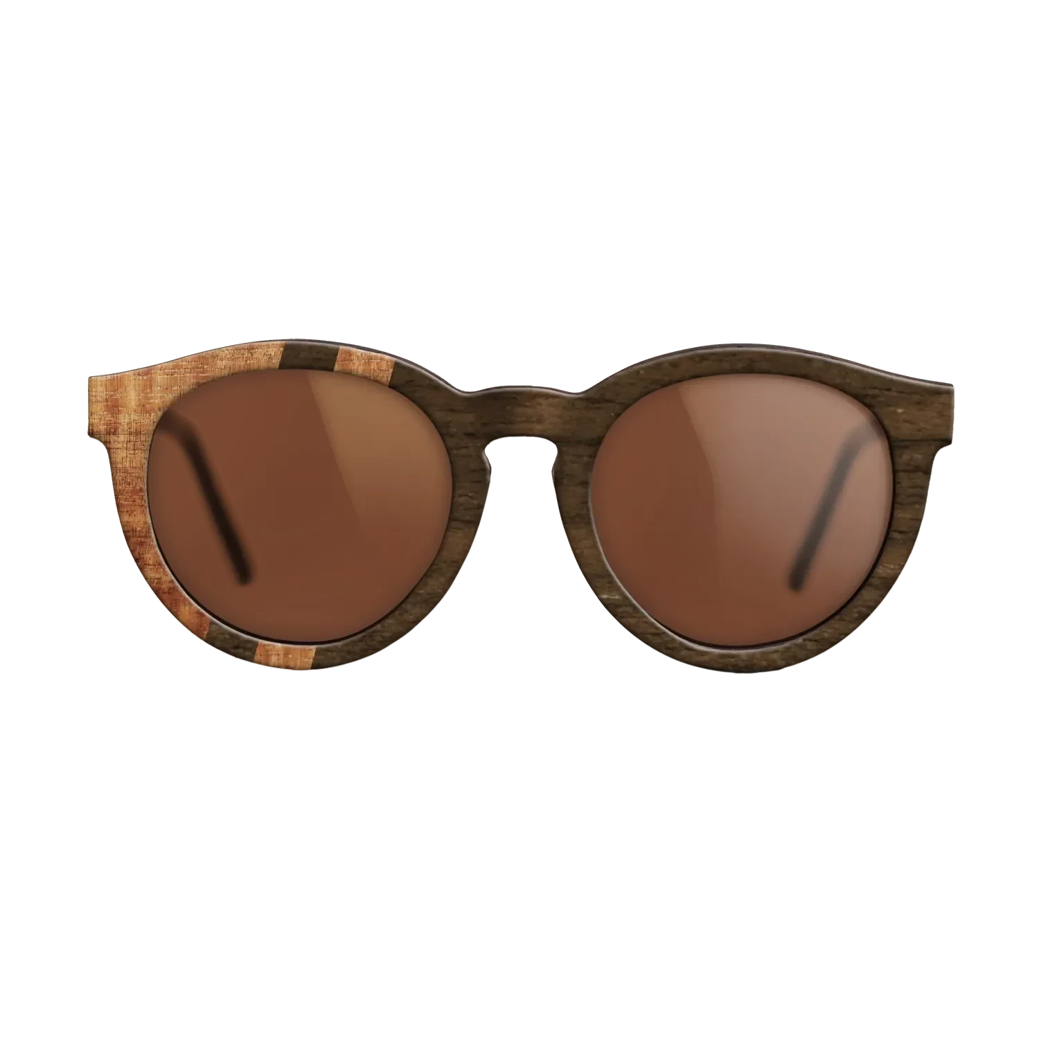 Ziricote Dark Quartered,Koa: Splice - The Rebel - Round - SIRIS wood optic