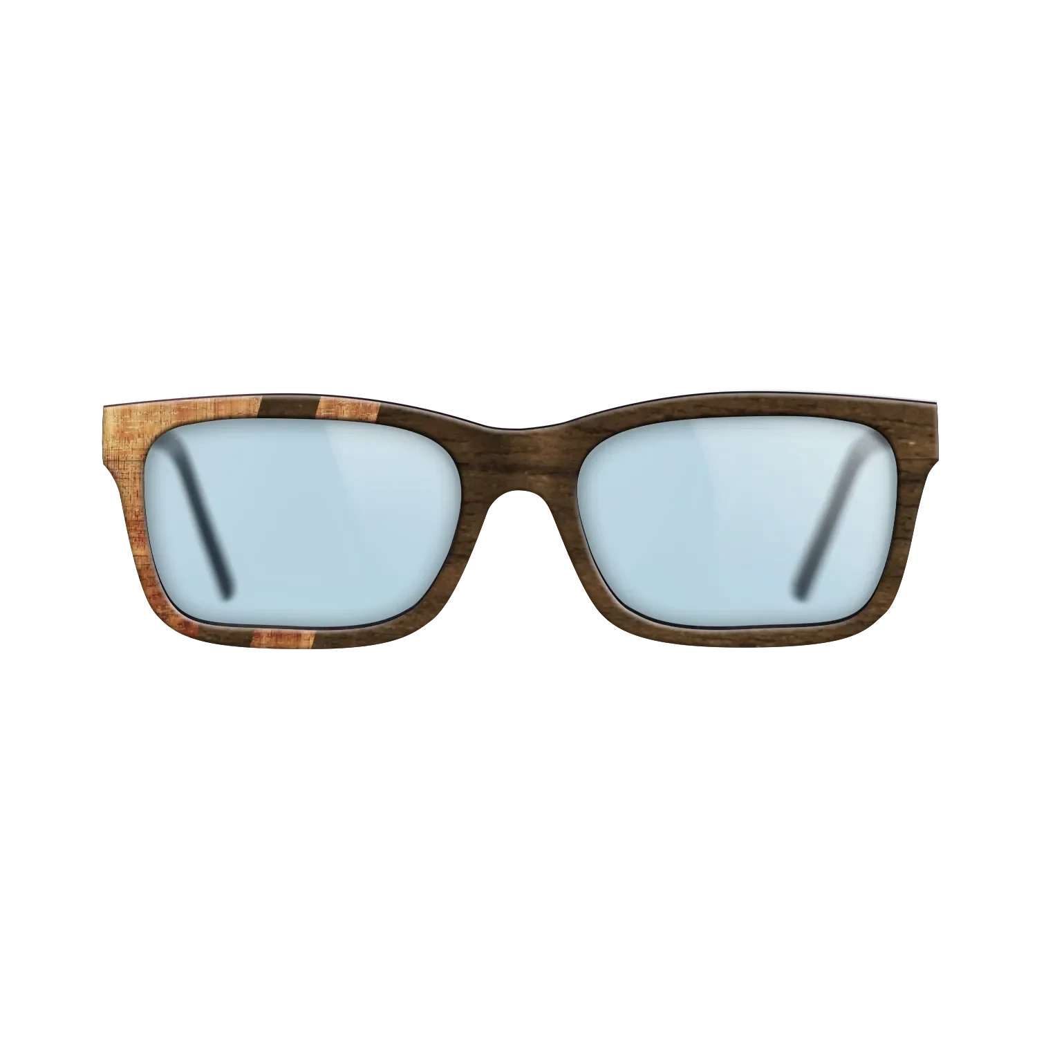 Ziricote Dark Quartered,Koa: Splice - The Sage - Rectangle - SIRIS wood optic
