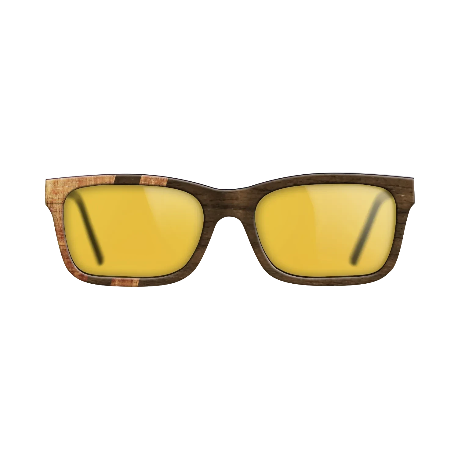 Ziricote Dark Quartered,Koa: Splice - The Sage - Rectangle - SIRIS wood optic