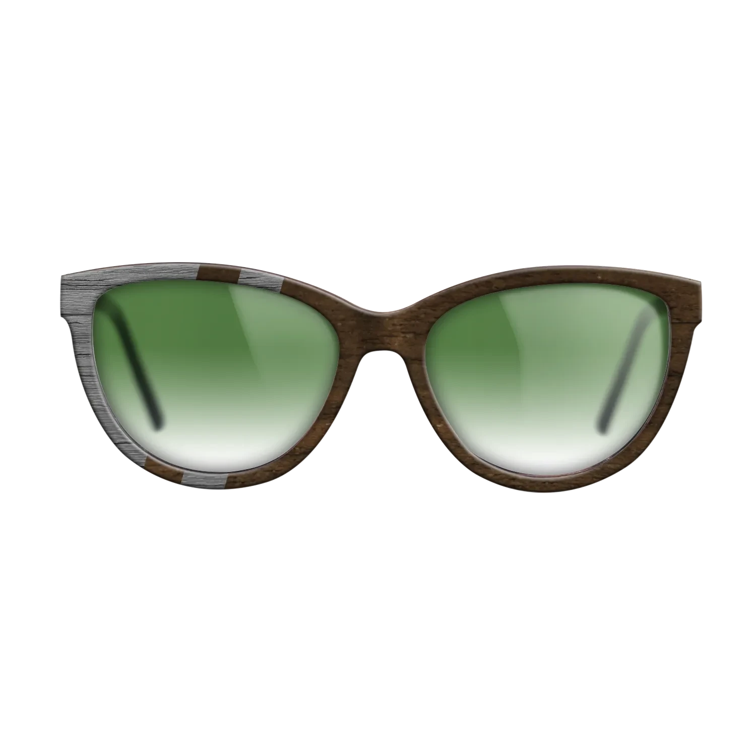 Ziricote Dark Quartered,Poplar Dyed: Grey: Splice - The Maiden - Cat - SIRIS wood optic