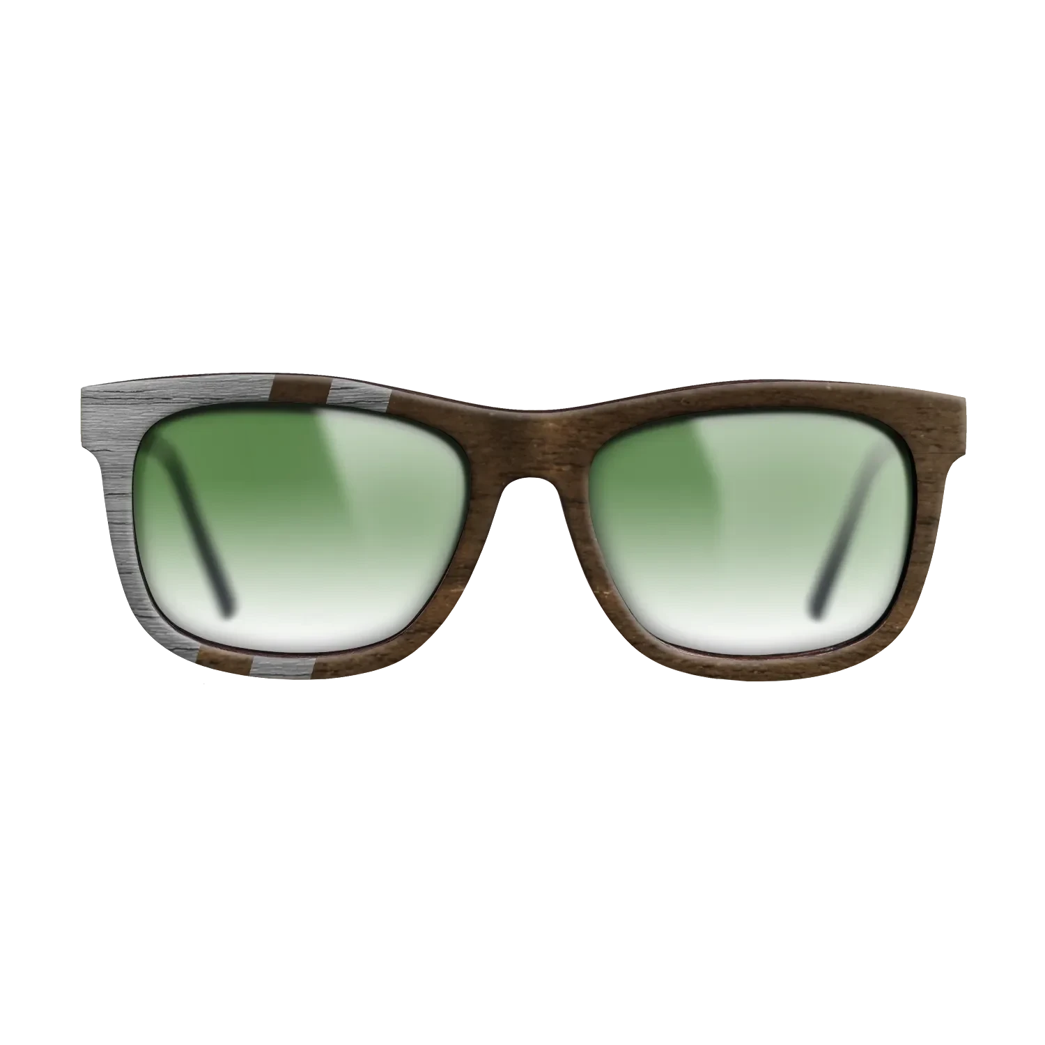 Ziricote Dark Quartered,Poplar Dyed: Grey: Splice - The Hero - Square - SIRIS wood optic