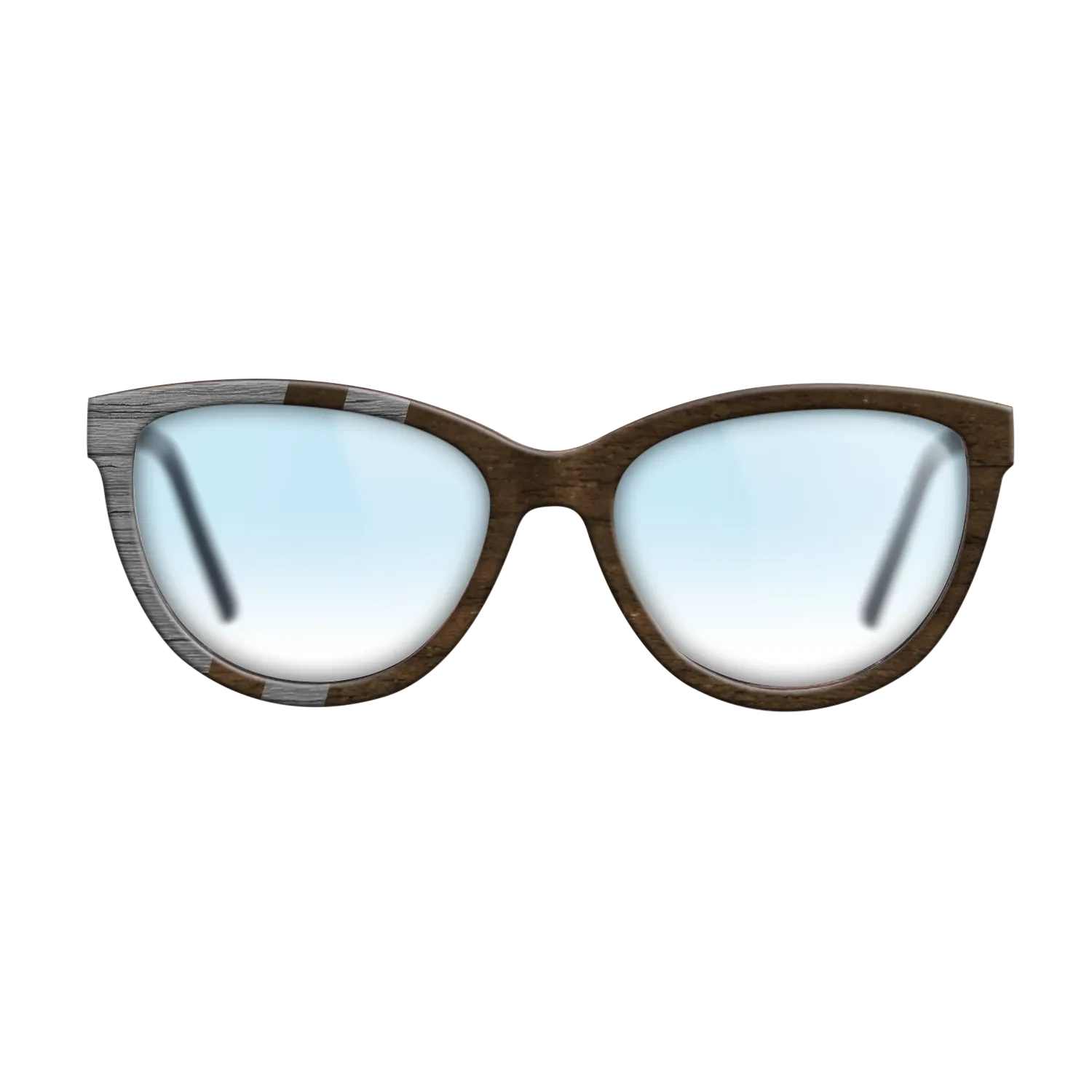 Ziricote Dark Quartered,Poplar Dyed: Grey: Splice - The Maiden - Cat - SIRIS wood optic