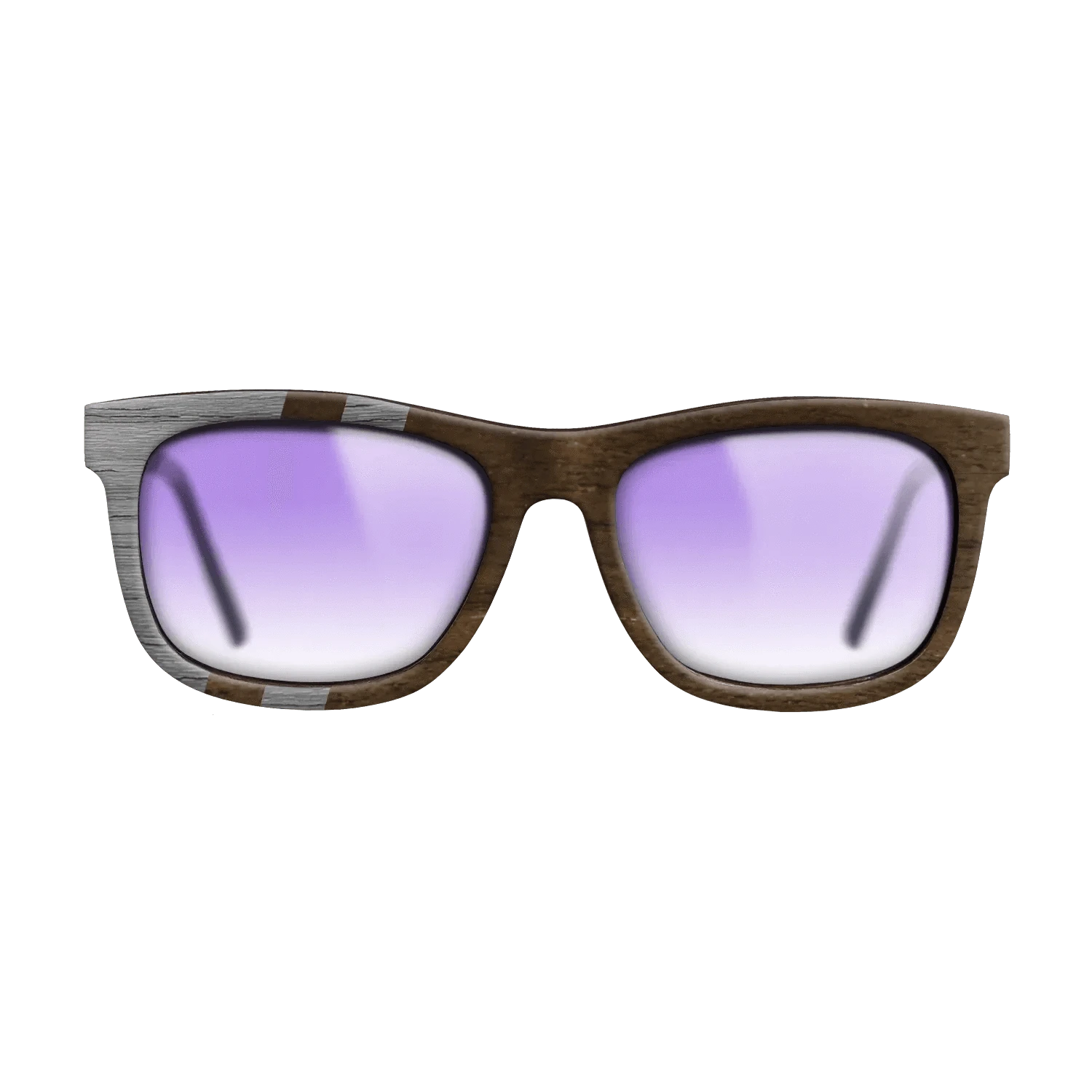 Ziricote Dark Quartered,Poplar Dyed: Grey: Splice - The Hero - Square - SIRIS wood optic