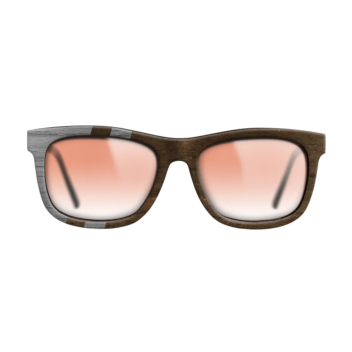 Ziricote Dark Quartered,Poplar Dyed: Grey: Splice - The Hero - Square - SIRIS wood optic