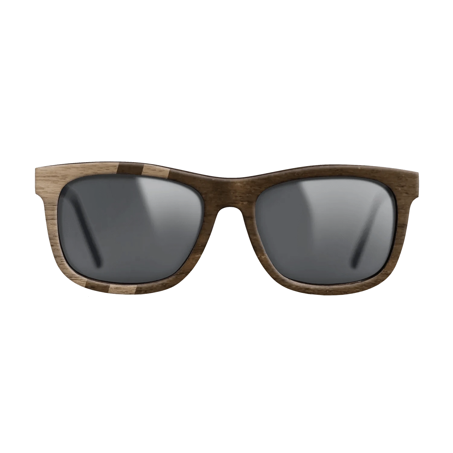 Ziricote Dark Quartered,Walnut: Straight Grain: Splice - The Hero - Square - SIRIS wood optic