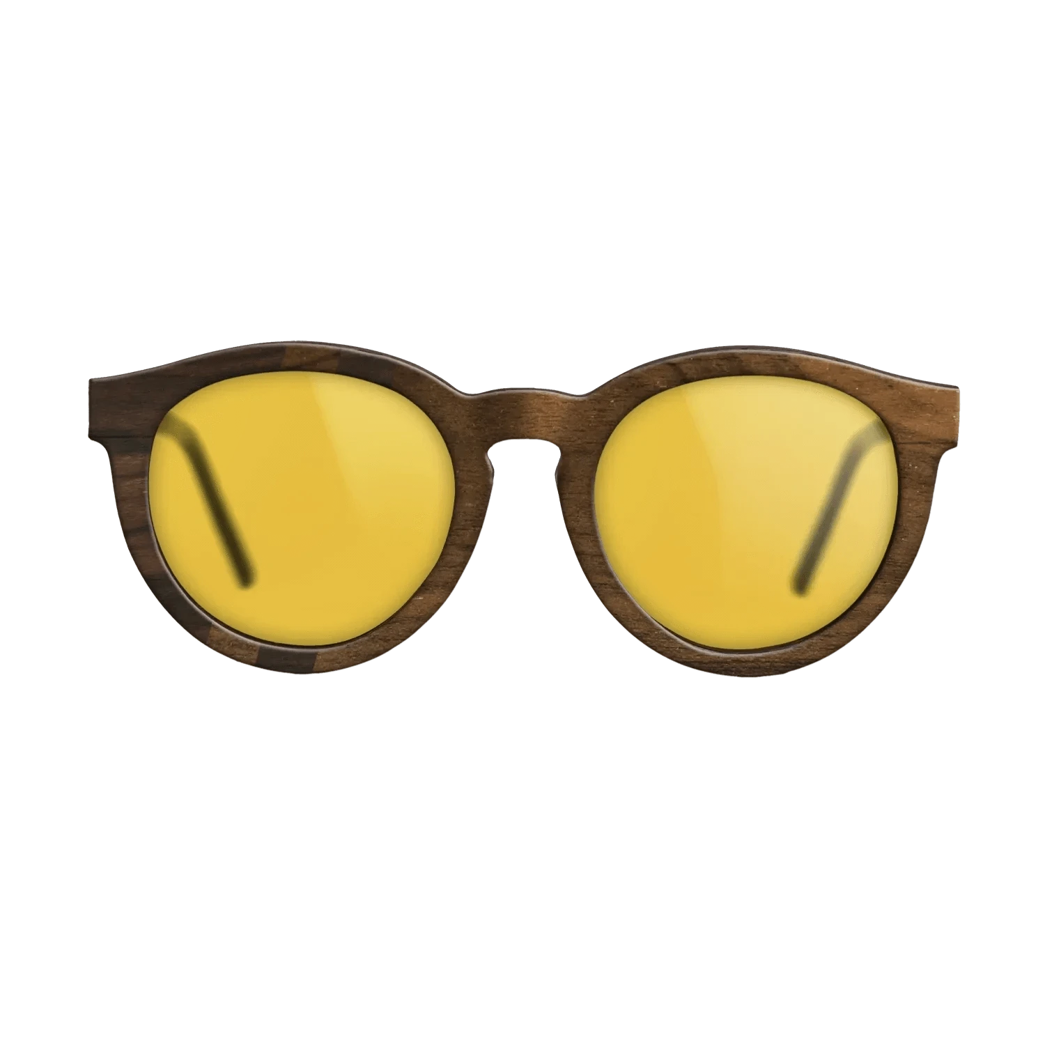 Ziricote Dark Quartered,Ziricote Light Quartered: Splice - The Rebel - Round - SIRIS wood optic