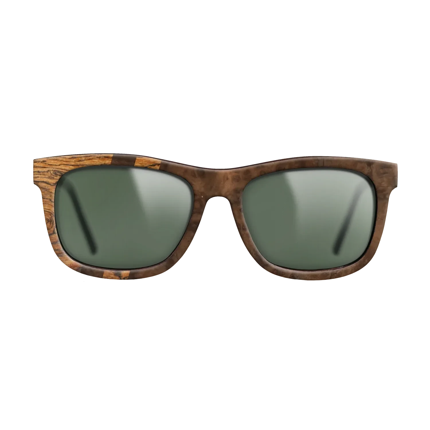 Walnut Burl,Bocote: Splice - The Hero - Square - SIRIS wood optic