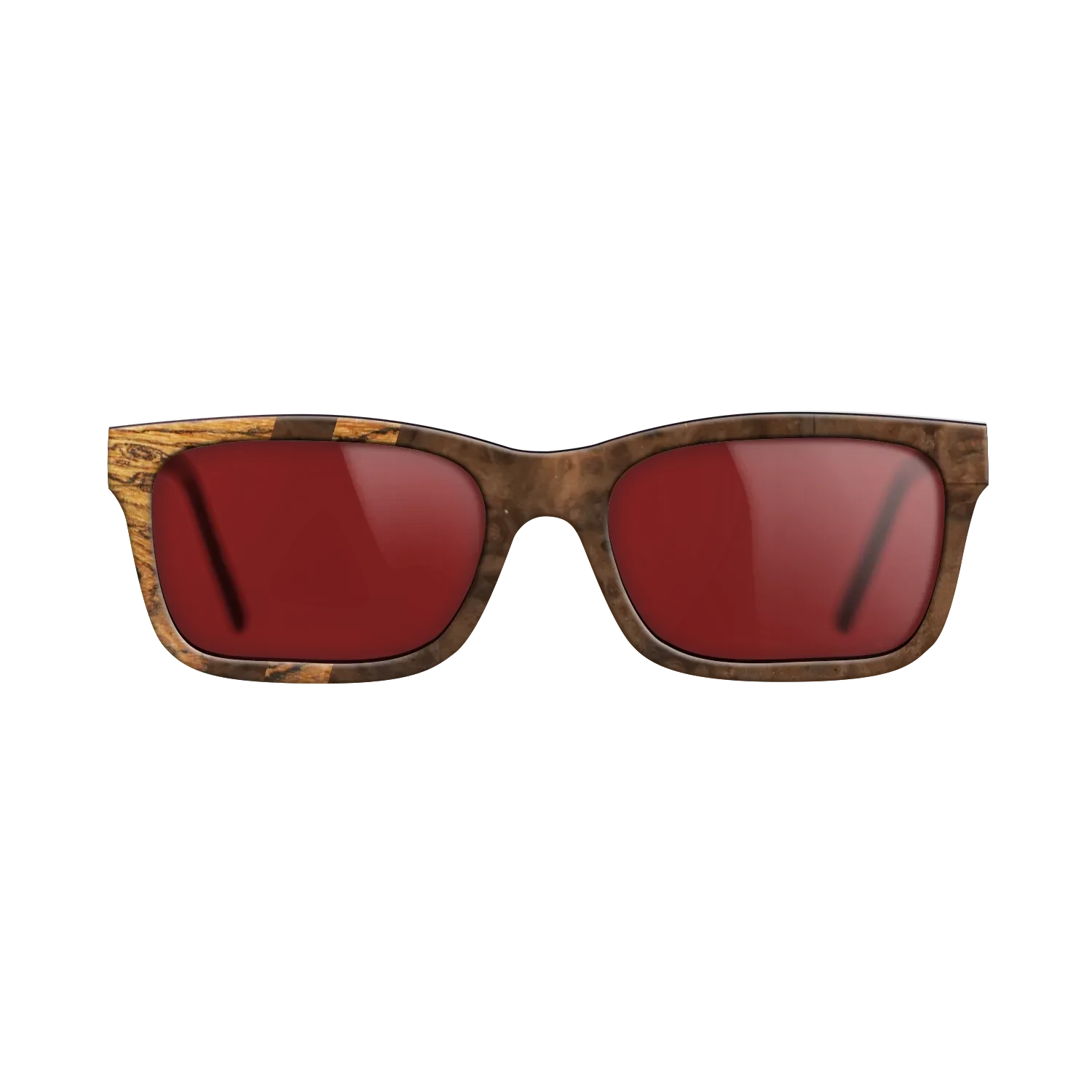 Walnut Burl,Bocote: Splice - The Sage - Rectangle - SIRIS wood optic