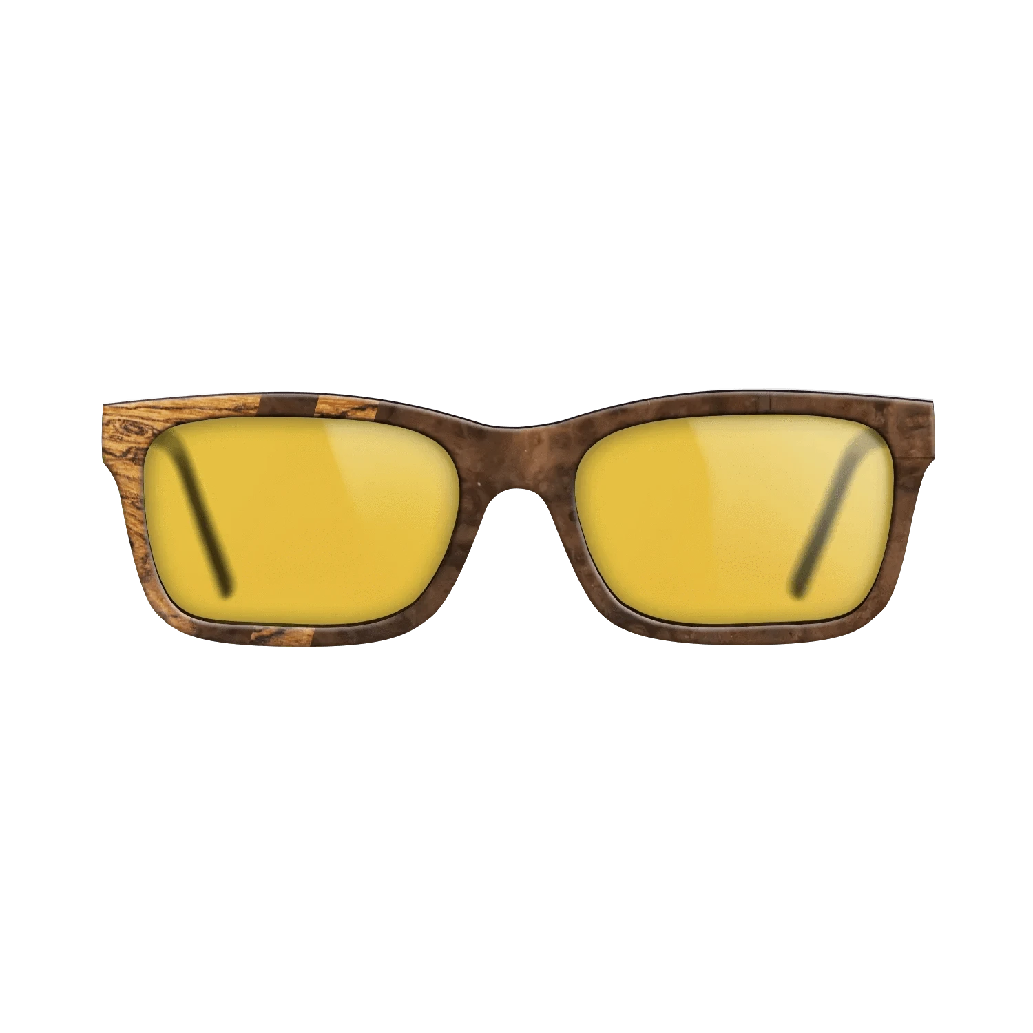 Walnut Burl,Bocote: Splice - The Sage - Rectangle - SIRIS wood optic