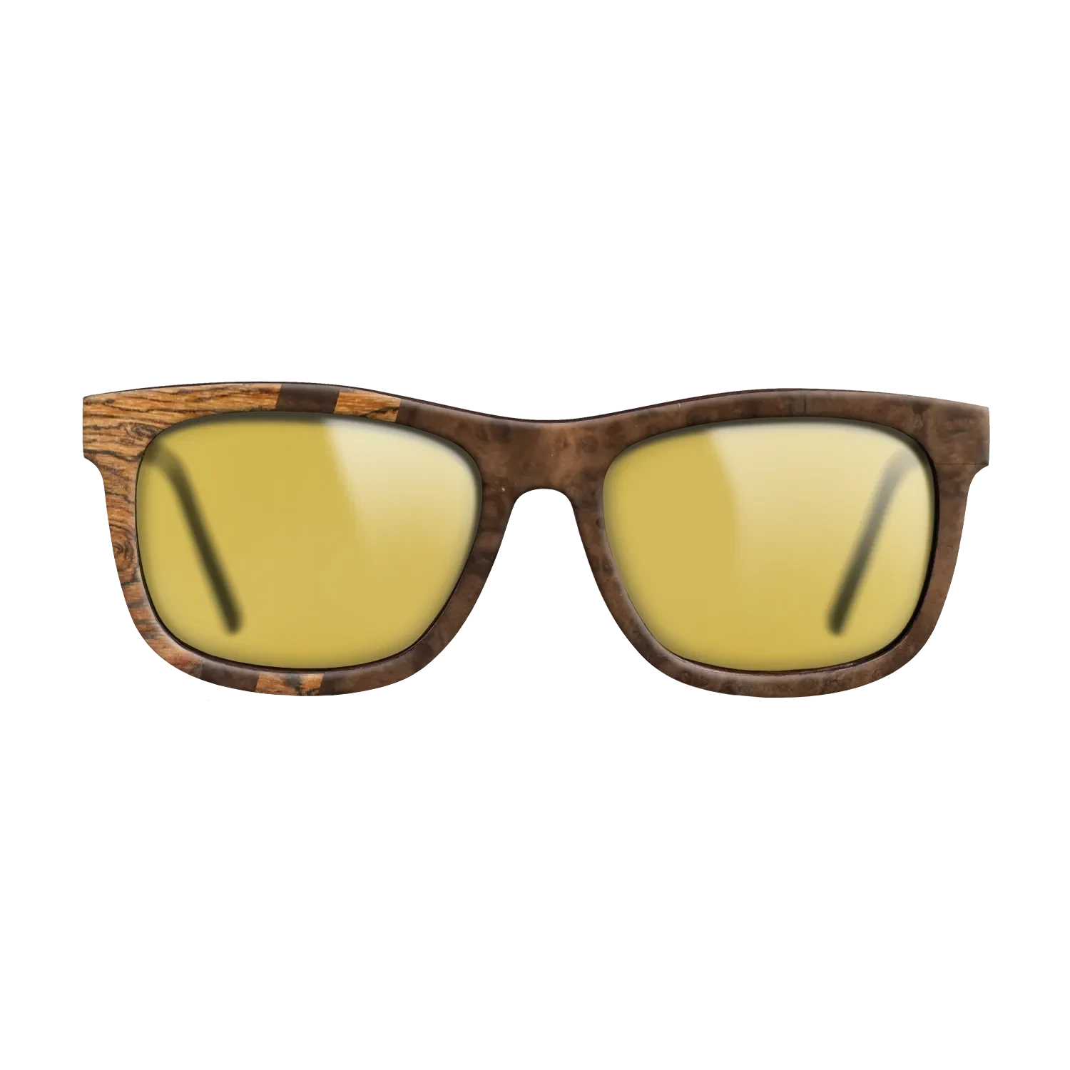 Walnut Burl,Bocote: Splice - The Hero - Square - SIRIS wood optic