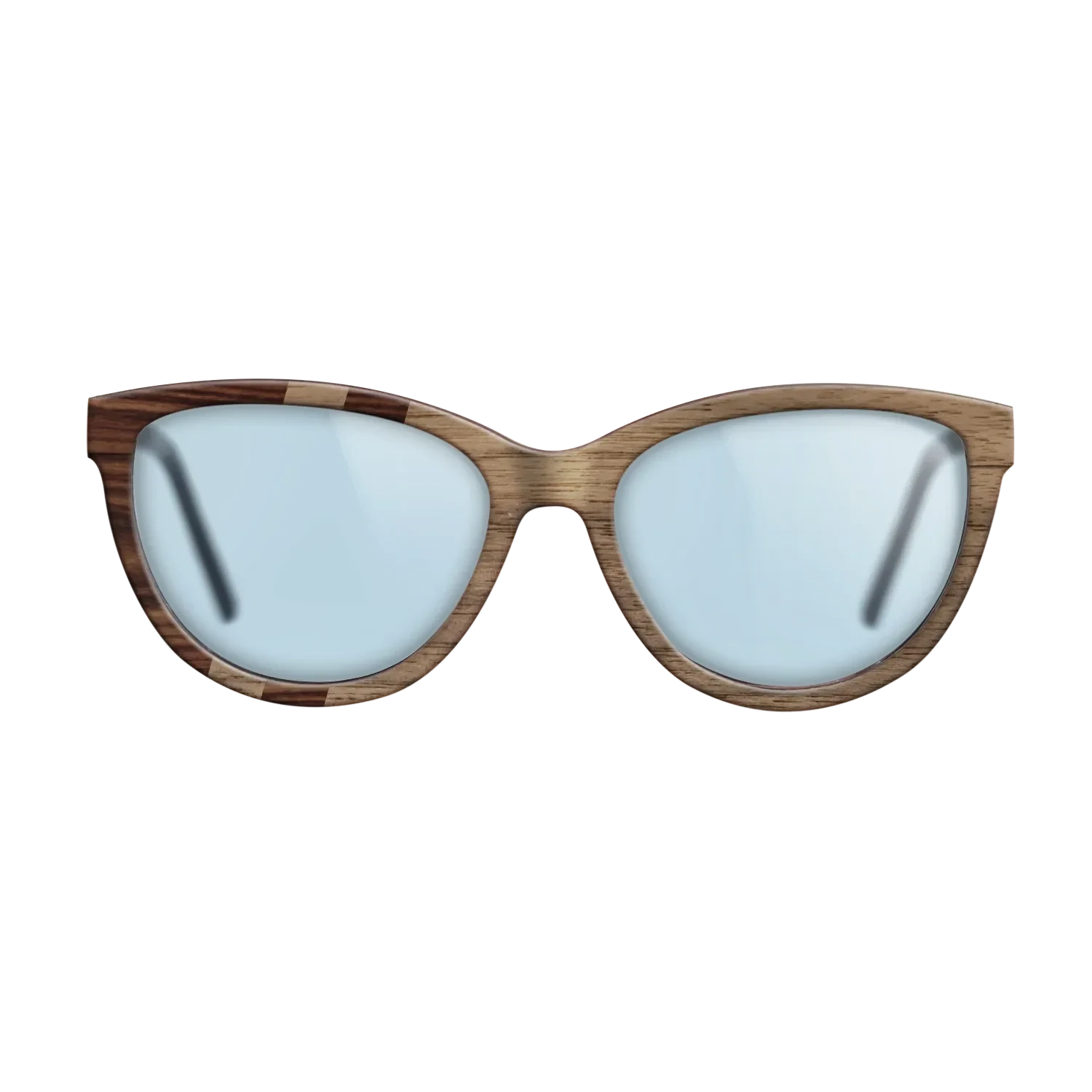 Walnut: Straight Grain,Santos Rosewood Dark: Splice - The Maiden - Cat - SIRIS wood optic