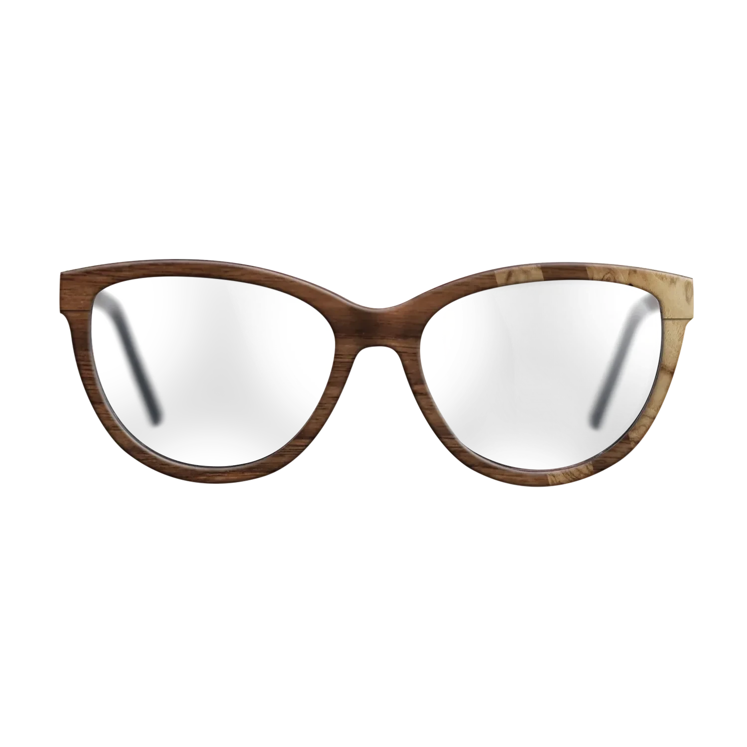 Walnut Claro Dark,Olive Burl: Splice - The Maiden - Cat - SIRIS wood optic