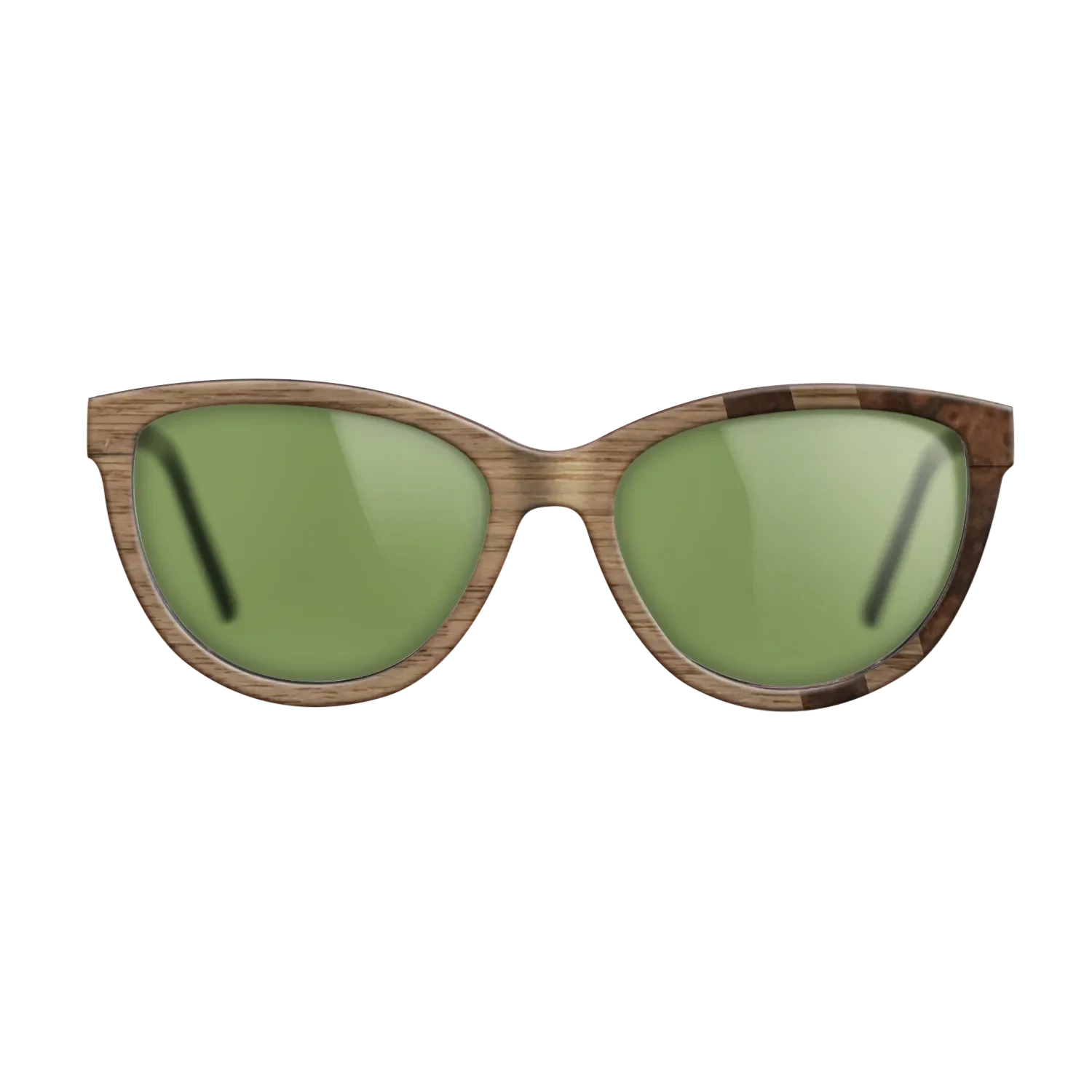 Walnut: Straight Grain,Walnut Burl: Splice - The Maiden - Cat - SIRIS wood optic