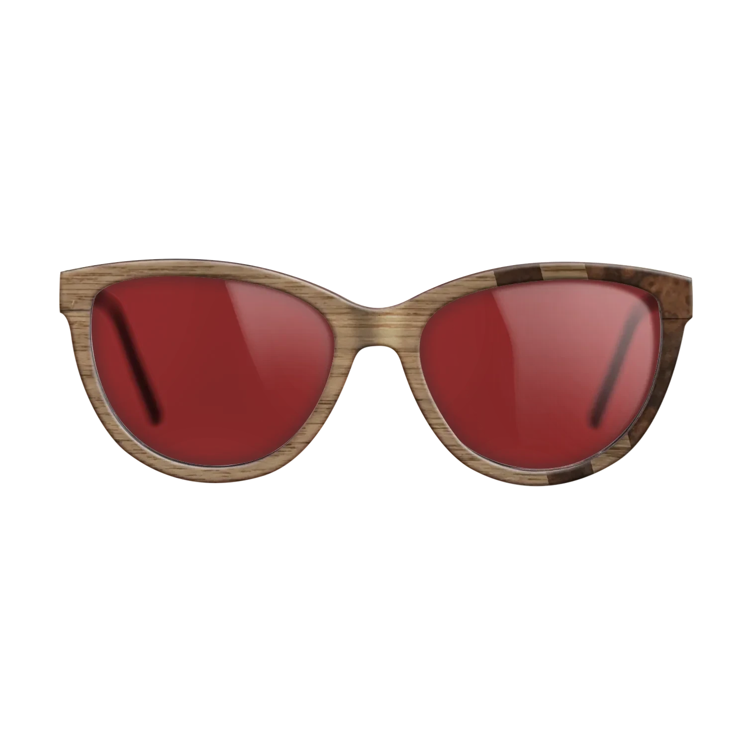 Walnut: Straight Grain,Walnut Burl: Splice - The Maiden - Cat - SIRIS wood optic