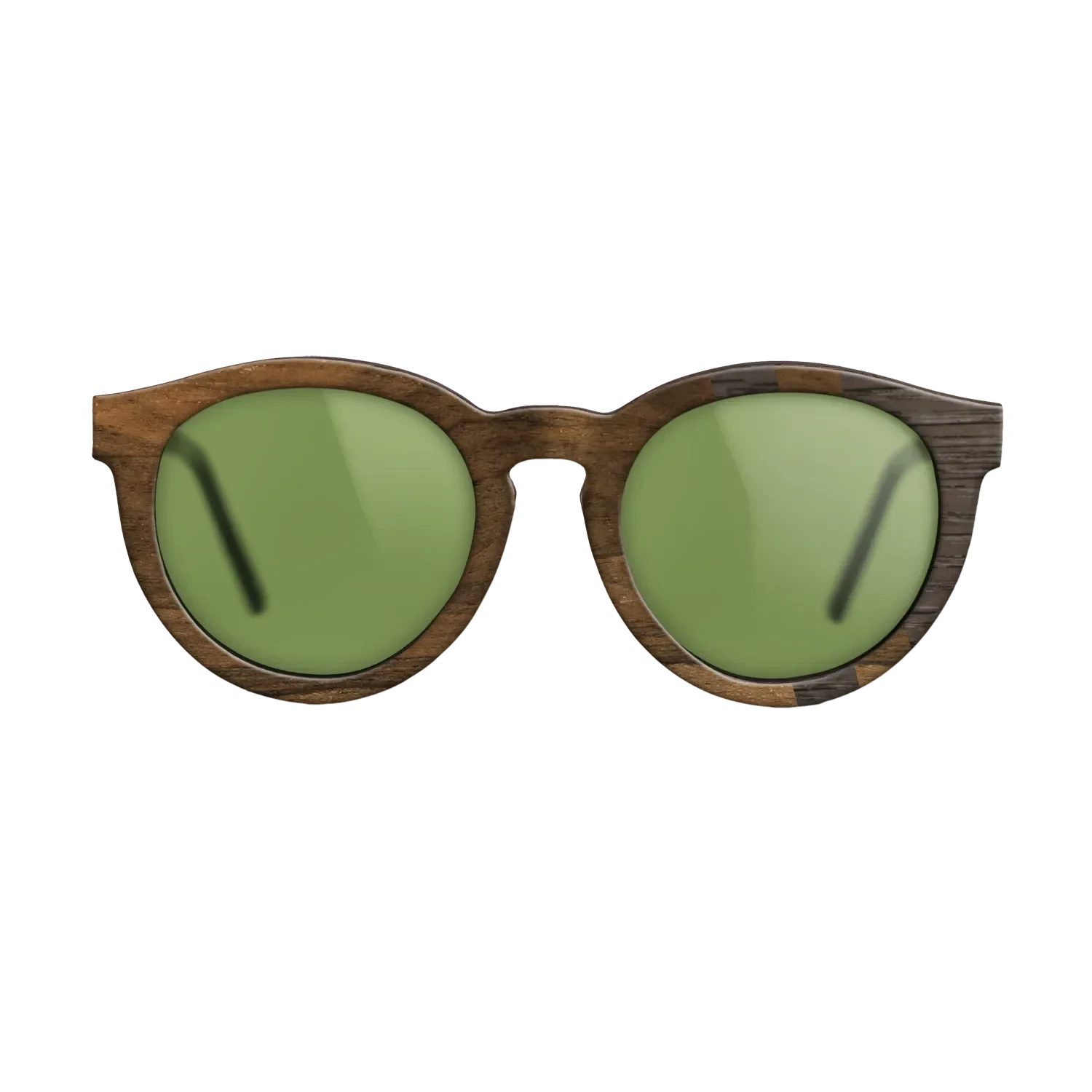 Ziricote Dark Quartered,Fumed Oak: Splice - The Rebel - Round - 843 - SIRIS wood optic