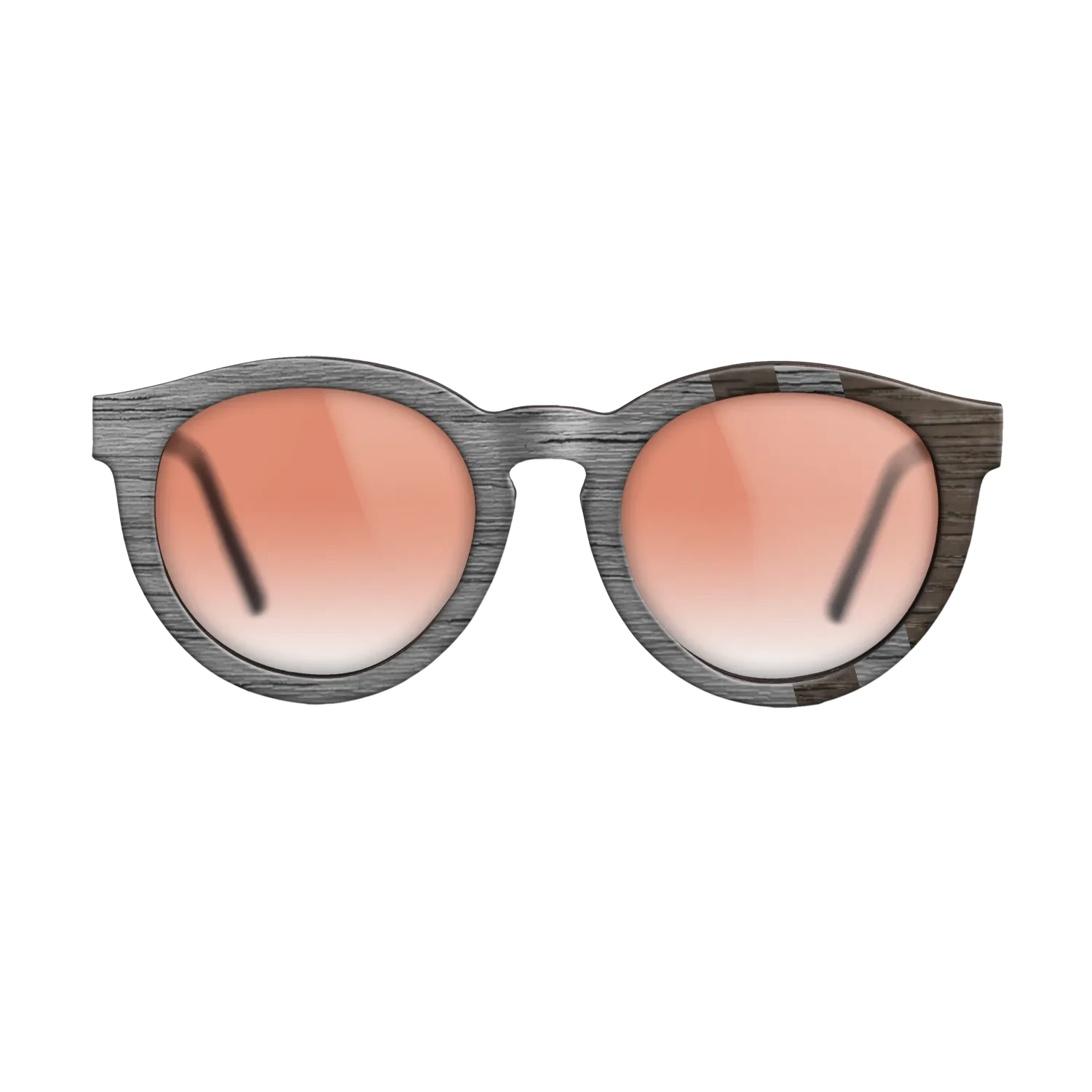 Poplar Dyed: Grey,Fumed Oak: Splice - The Rebel - Round - SIRIS wood optic