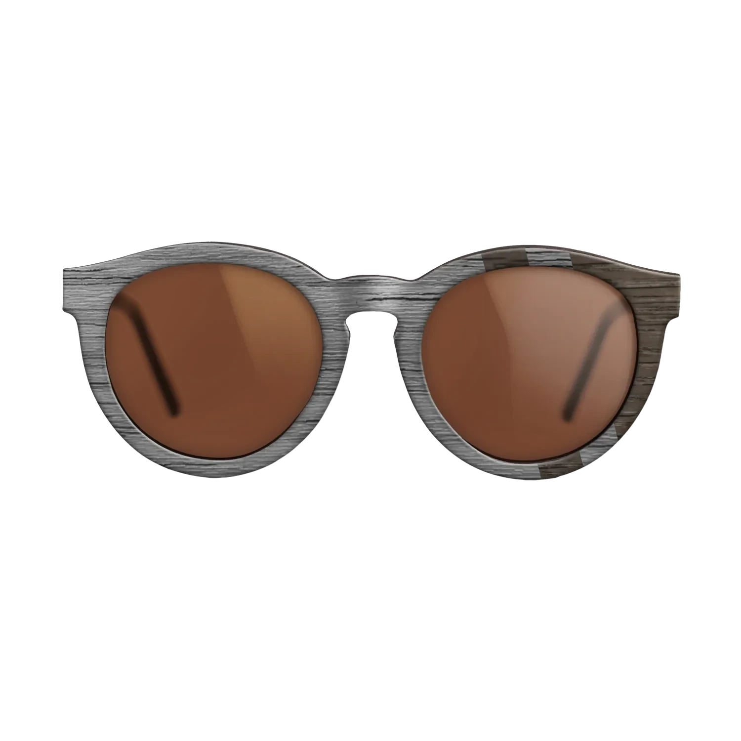 Poplar Dyed: Grey,Fumed Oak: Splice - The Rebel - Round - SIRIS wood optic
