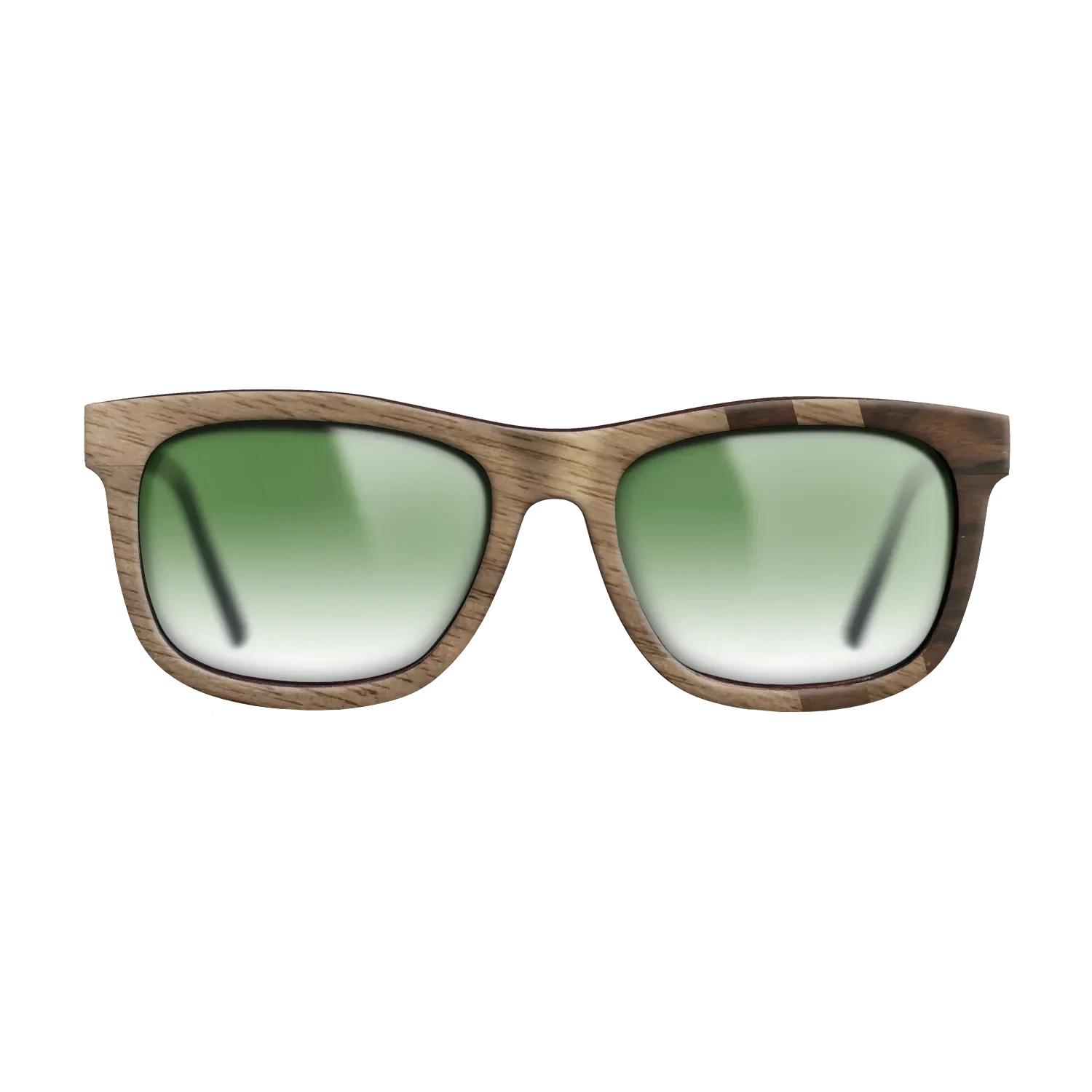 Walnut: Straight Grain,Ziricote Dark Quartered: Splice - The Hero - Square - SIRIS wood optic