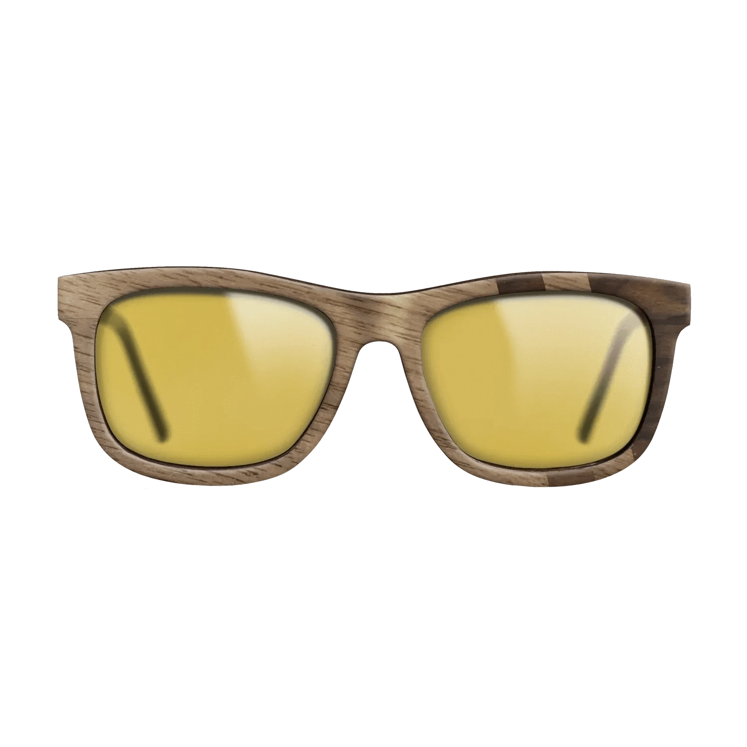 Walnut: Straight Grain,Ziricote Dark Quartered: Splice - The Hero - Square - SIRIS wood optic