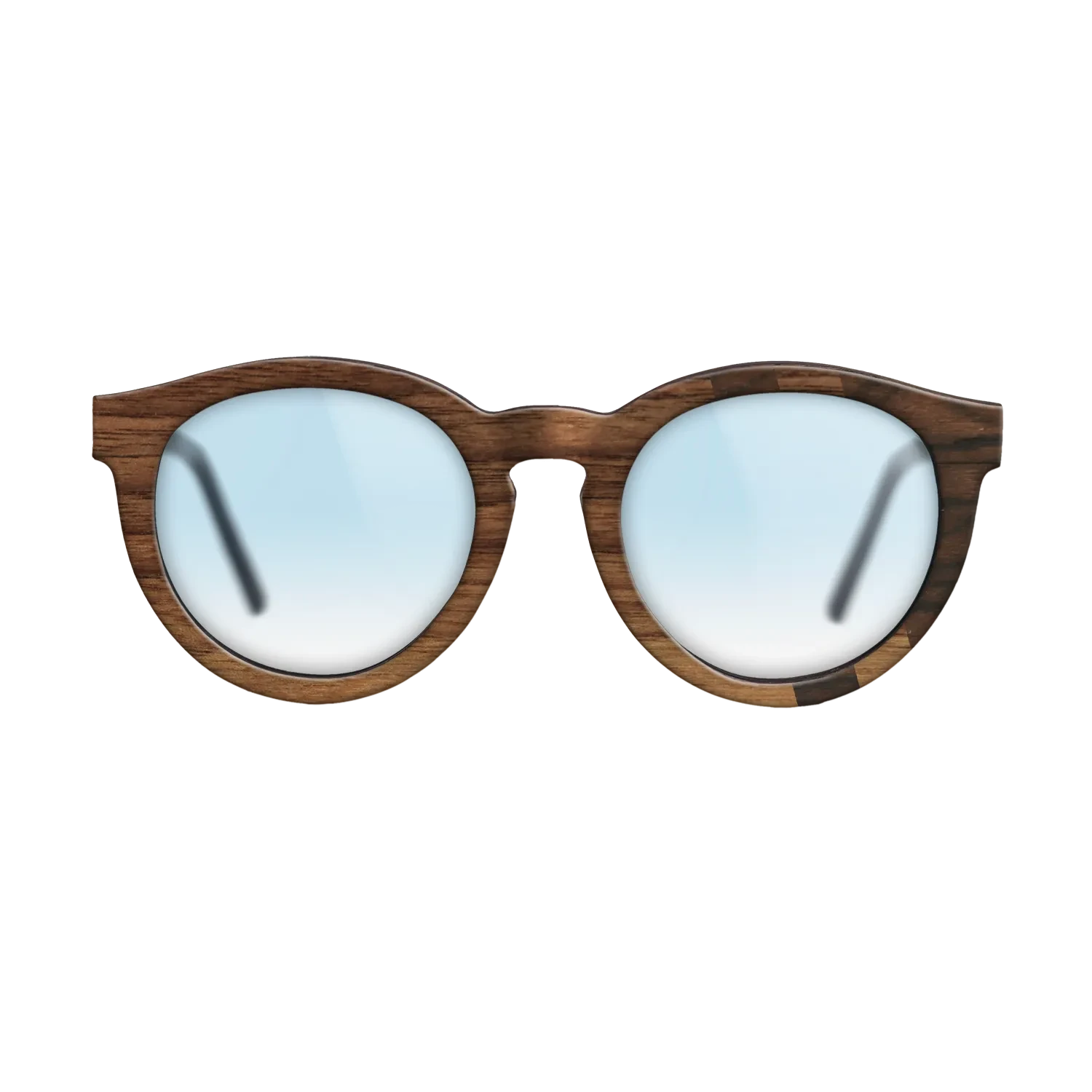 Walnut Claro Dark,Ziricote Dark Quartered: Splice - The Rebel - Round - SIRIS wood optic
