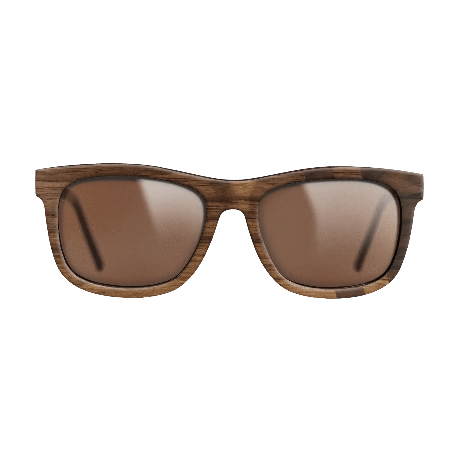 Walnut Claro Dark,Ziricote Dark Quartered: Splice - The Hero - Square - SIRIS wood optic