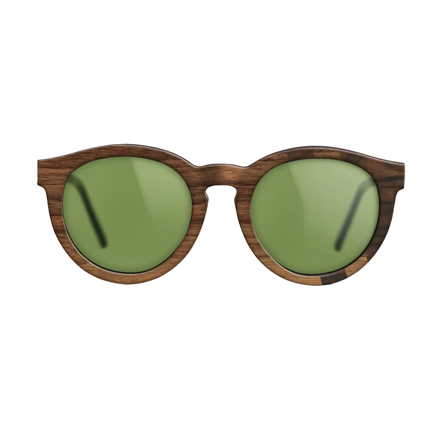 Walnut Claro Dark,Ziricote Dark Quartered: Splice - The Rebel - Round - SIRIS wood optic