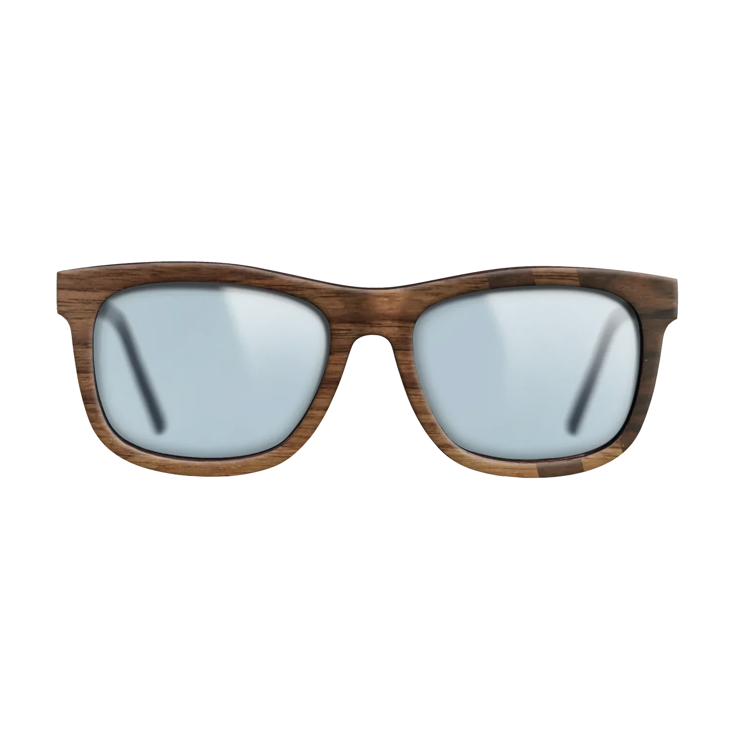 Walnut Claro Dark,Ziricote Dark Quartered: Splice - The Hero - Square - SIRIS wood optic