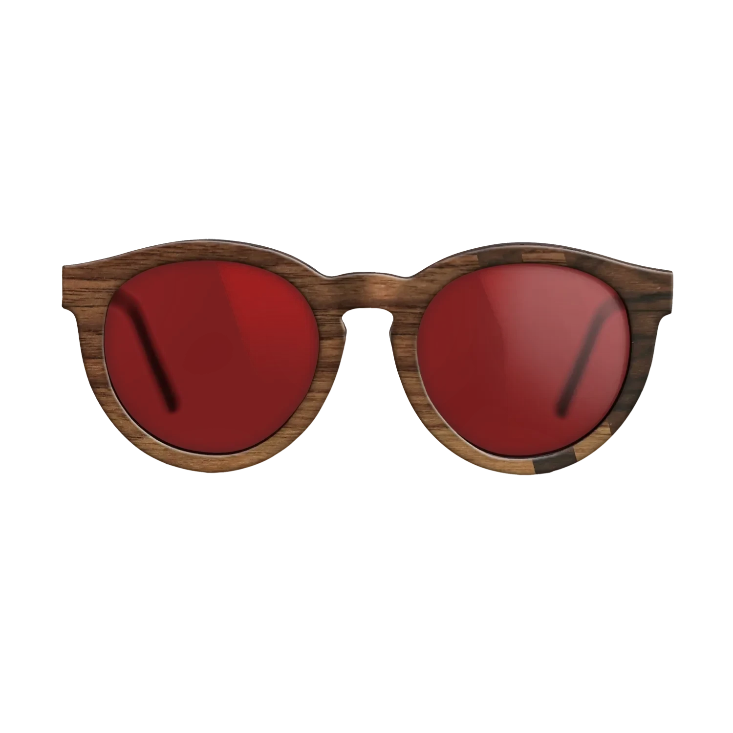 Walnut Claro Dark,Ziricote Dark Quartered: Splice - The Rebel - Round - SIRIS wood optic